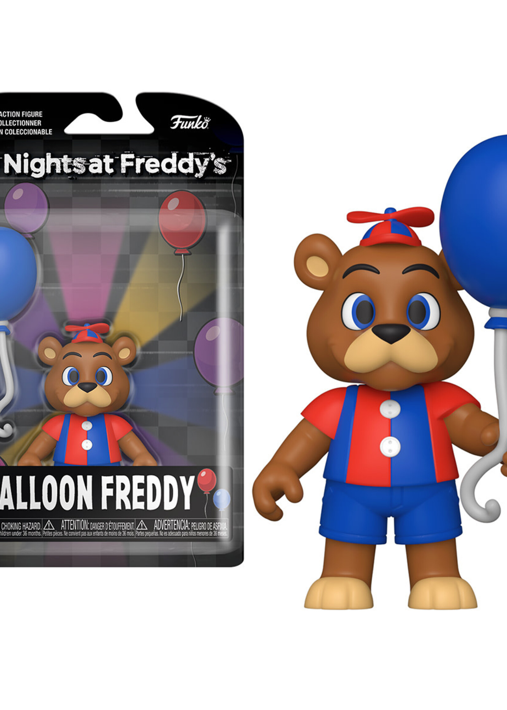 Five Nights at Freddy's Security Breach Balloon Freddy Action Figure Pop 12