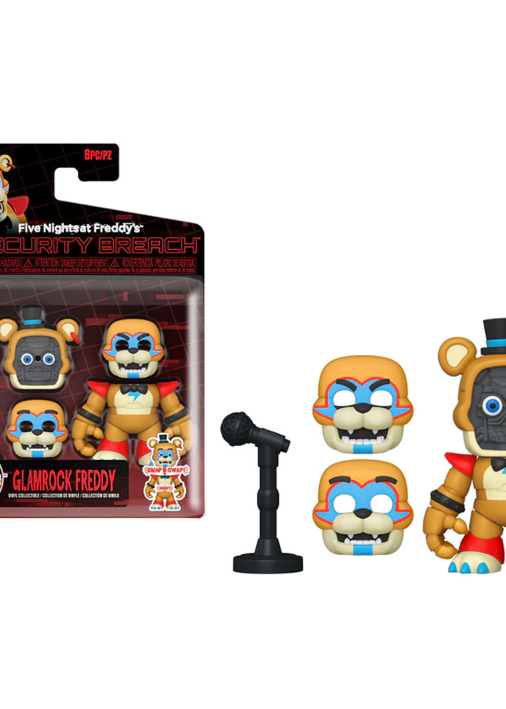 Five Nights at Freddy's Glamrock Freddy Single Snap Pack Funko