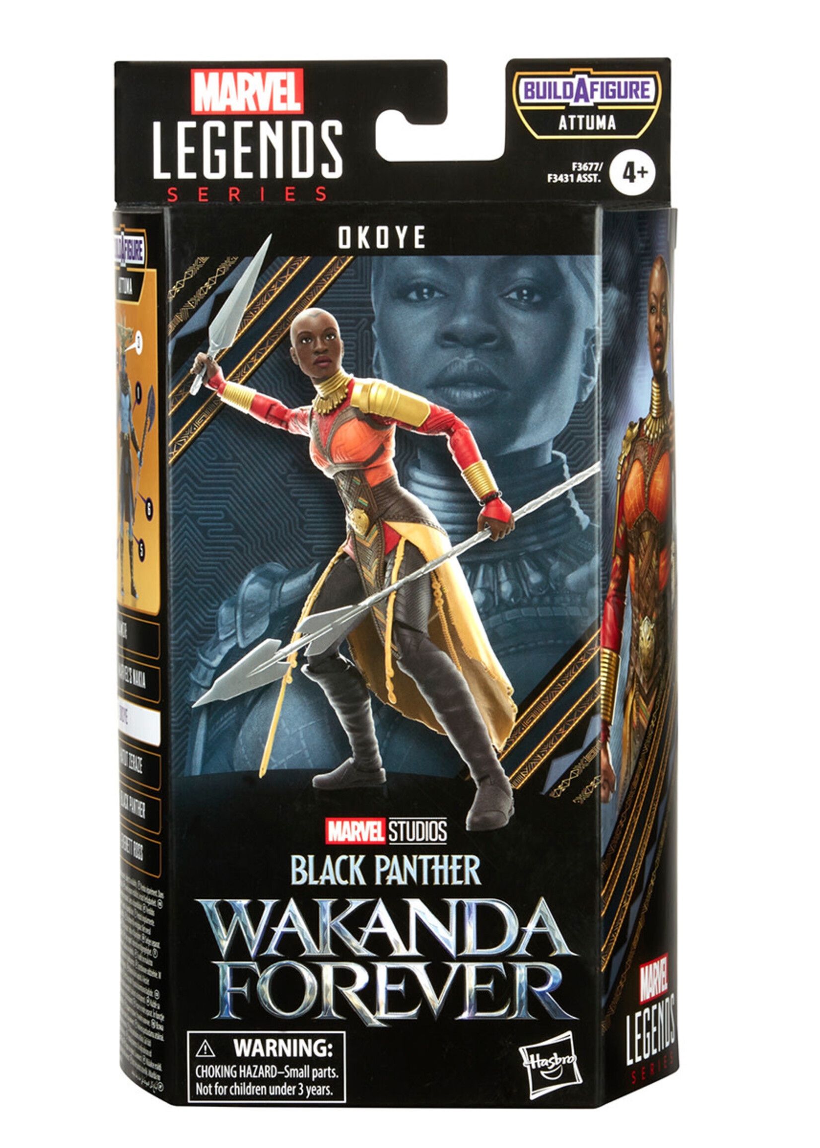 Marvel Okoye Action Figure  Legends Series 15cm