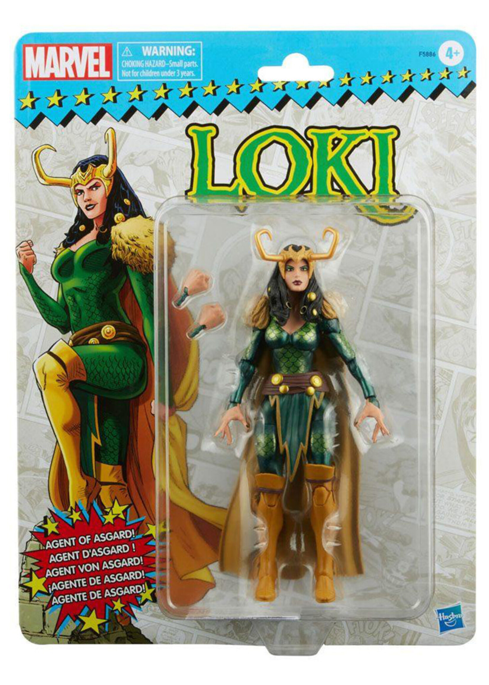 Marvel Loki Agent Of Asgard Legends Retro Series 10cm