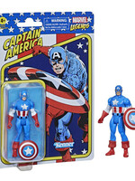 Captain America Action Figure Legends Retro Series 10cm