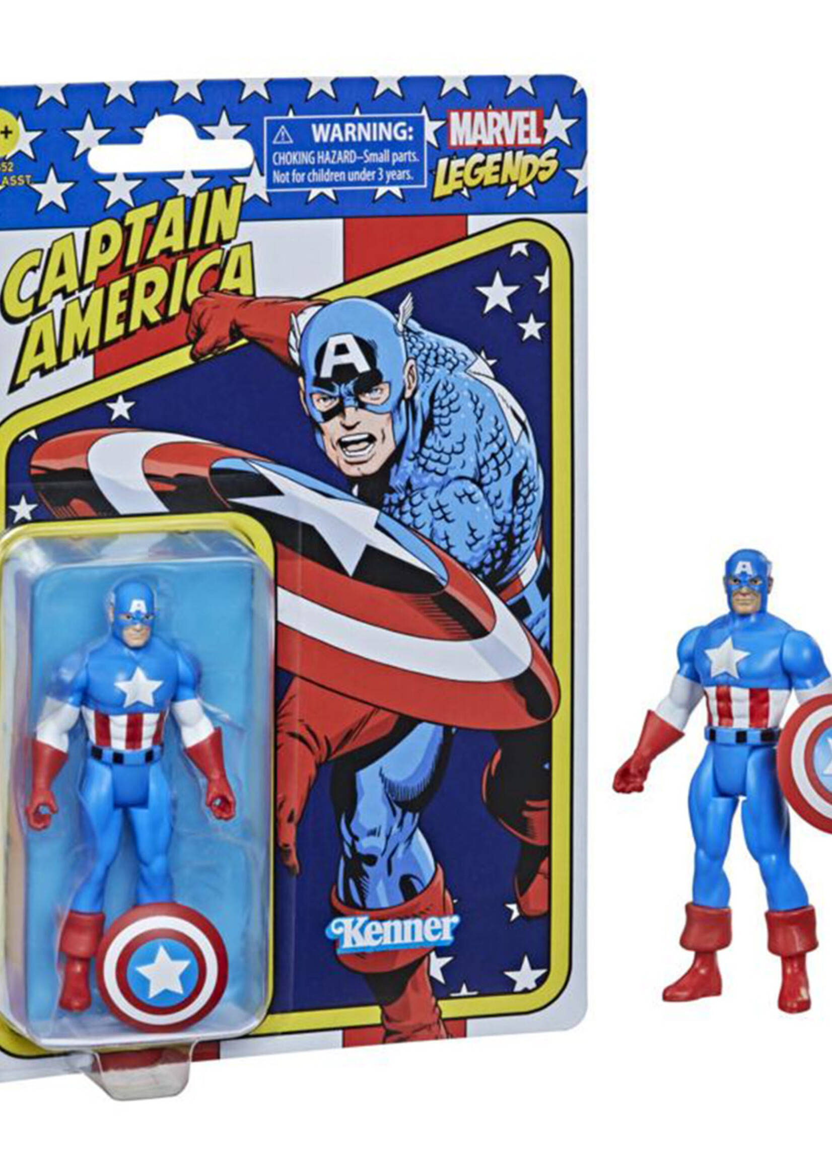 Captain America Action Figure Legends Retro Series 10cm