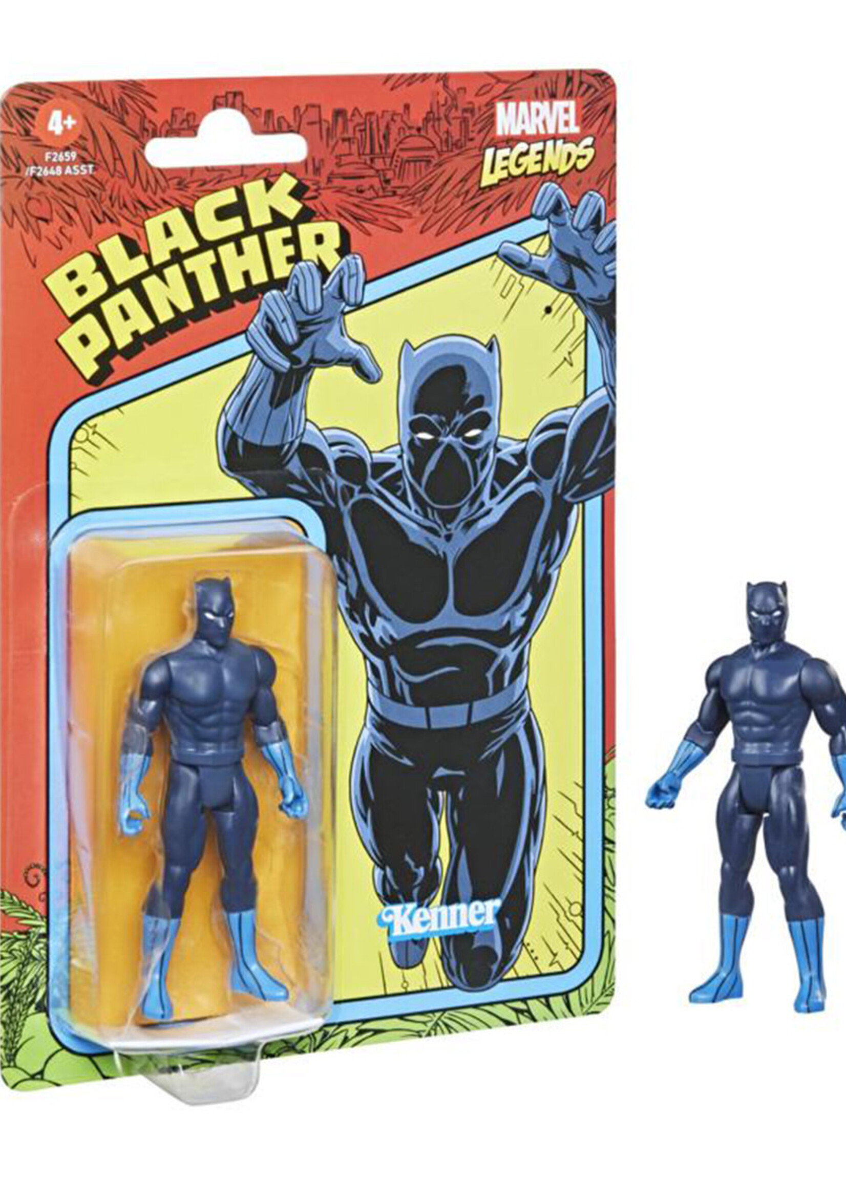 Black Panther Action Figure Legends Retro Series 10cm