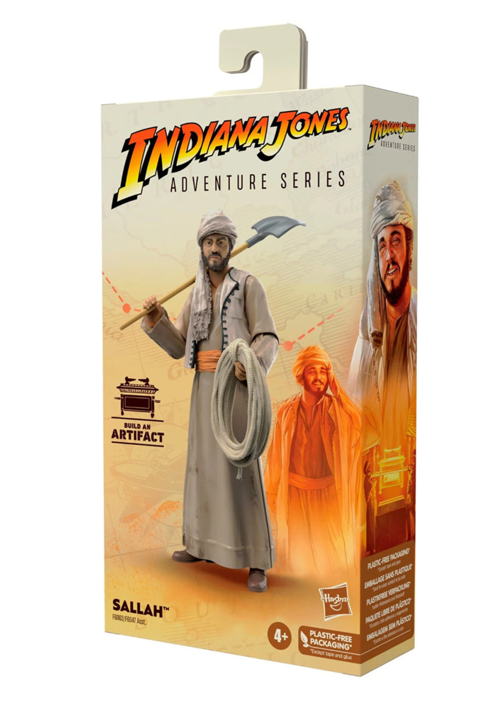 Indiana Jones  Sallah Figure  AdventurSeries 15cm