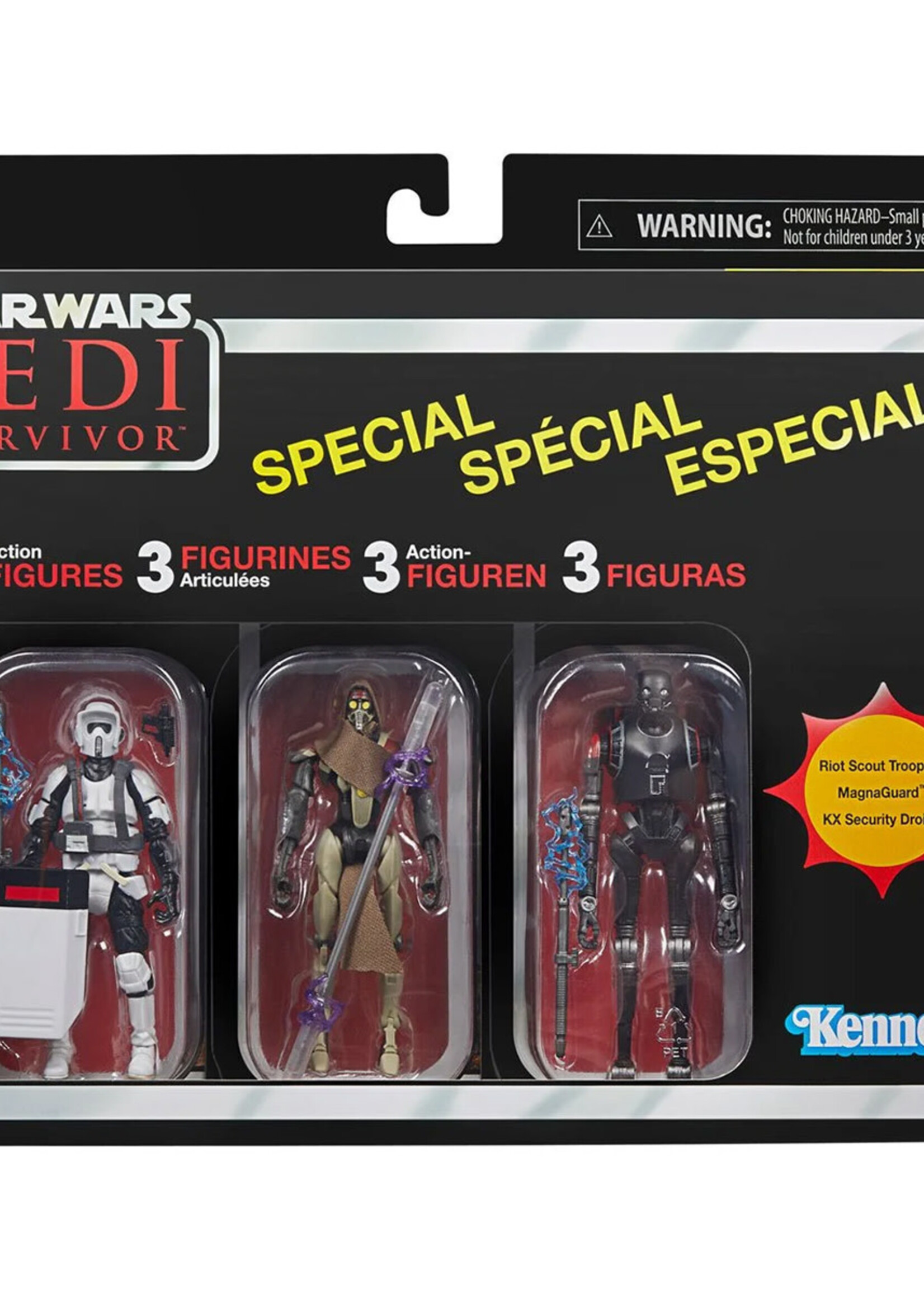 Star Wars Jedi Survivor 3 Figure Vintage Collection 8