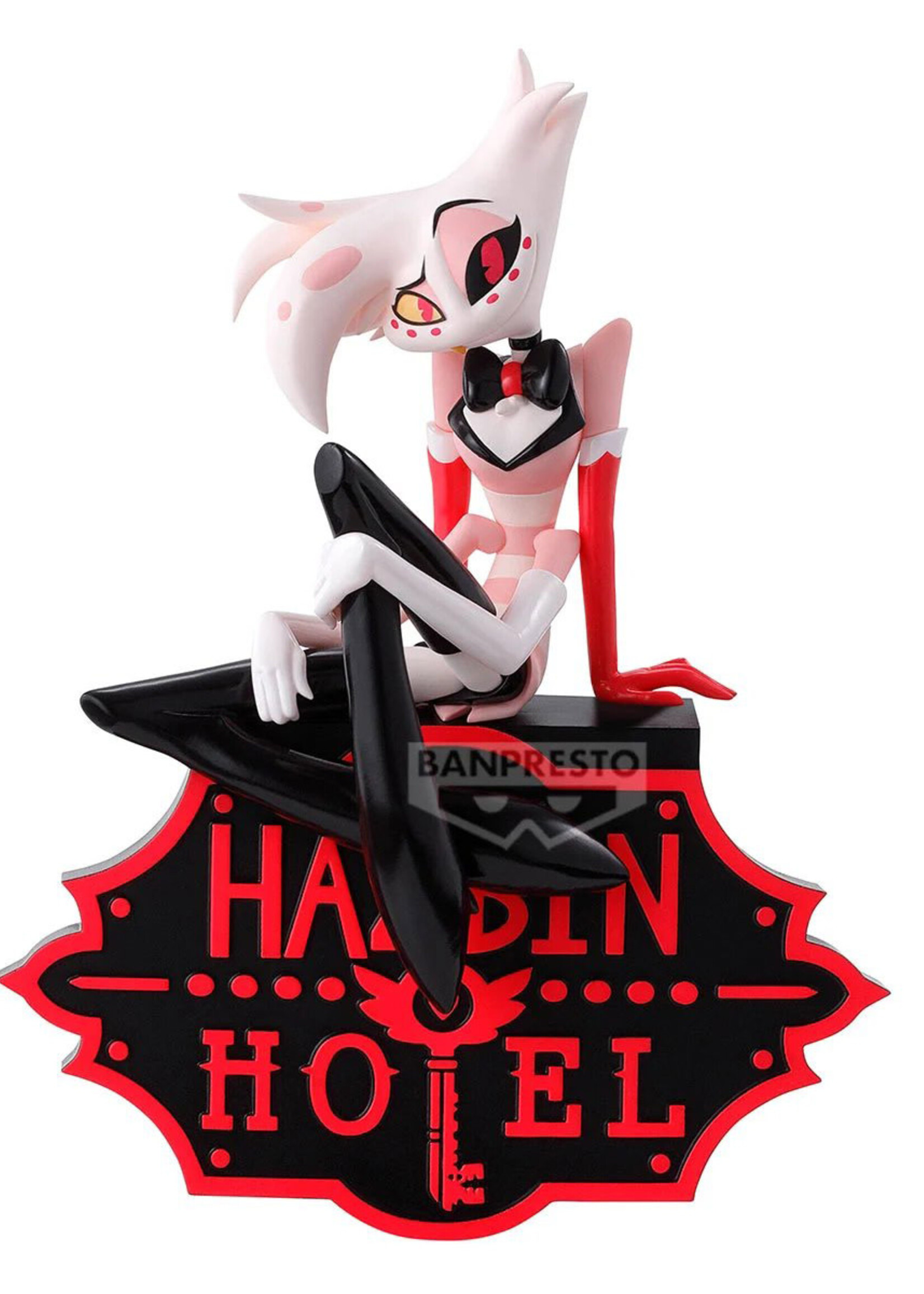 Hazbin Hotel Angel Dust Figure Monitor Top 16cm