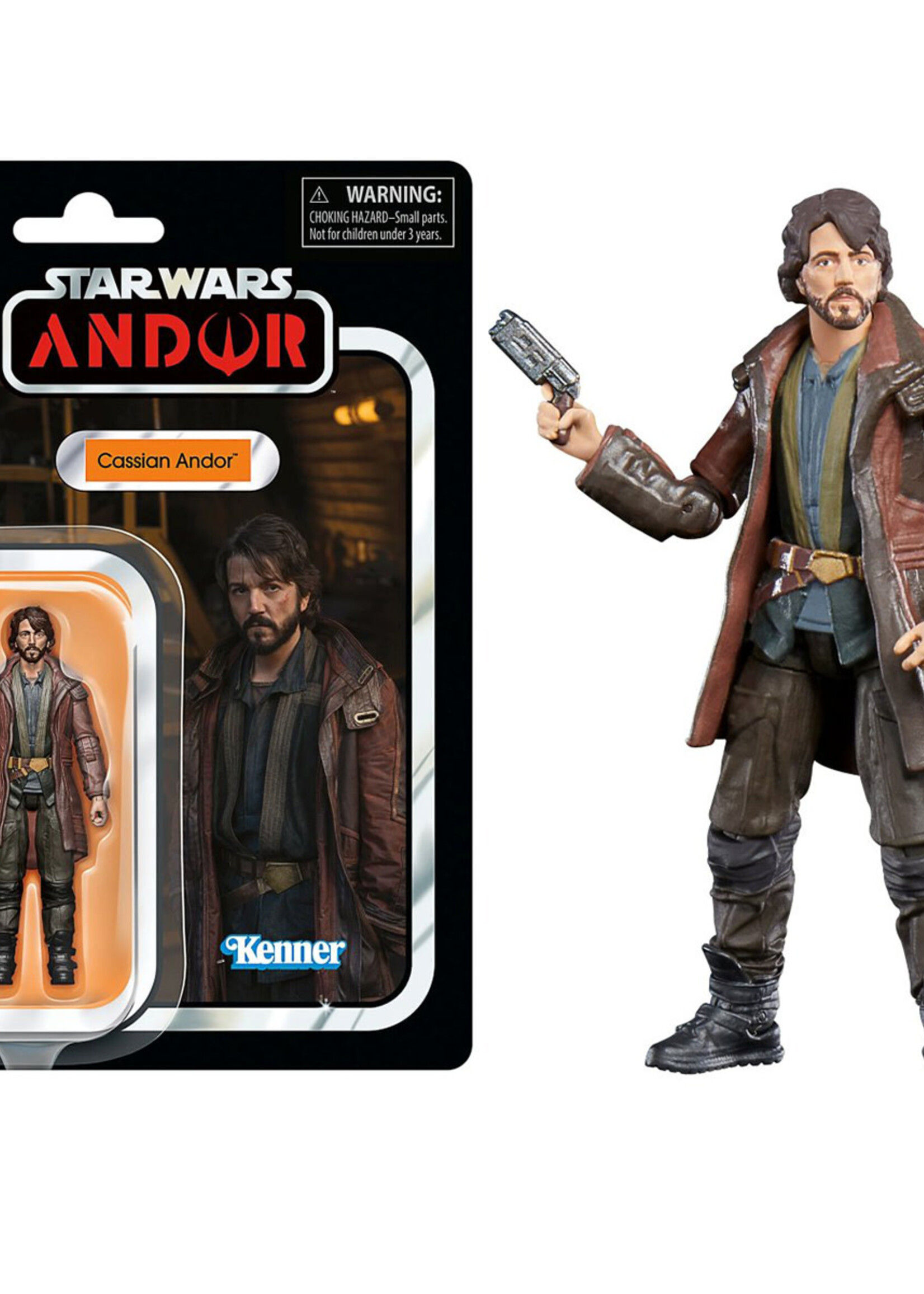 Star Wars Andor Cassian Andor Figure Vintage Collection 1