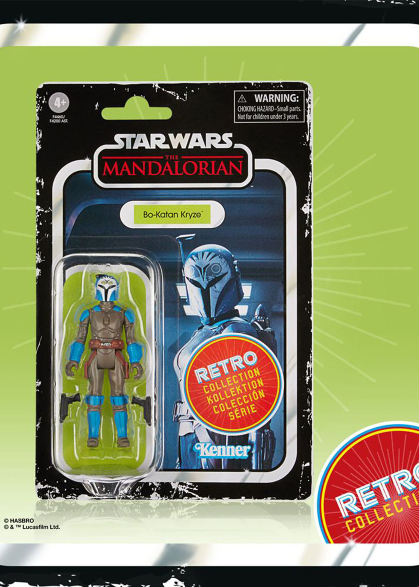 STAR WARS  Mandalorian Bo Katan  Retro Series 10CM