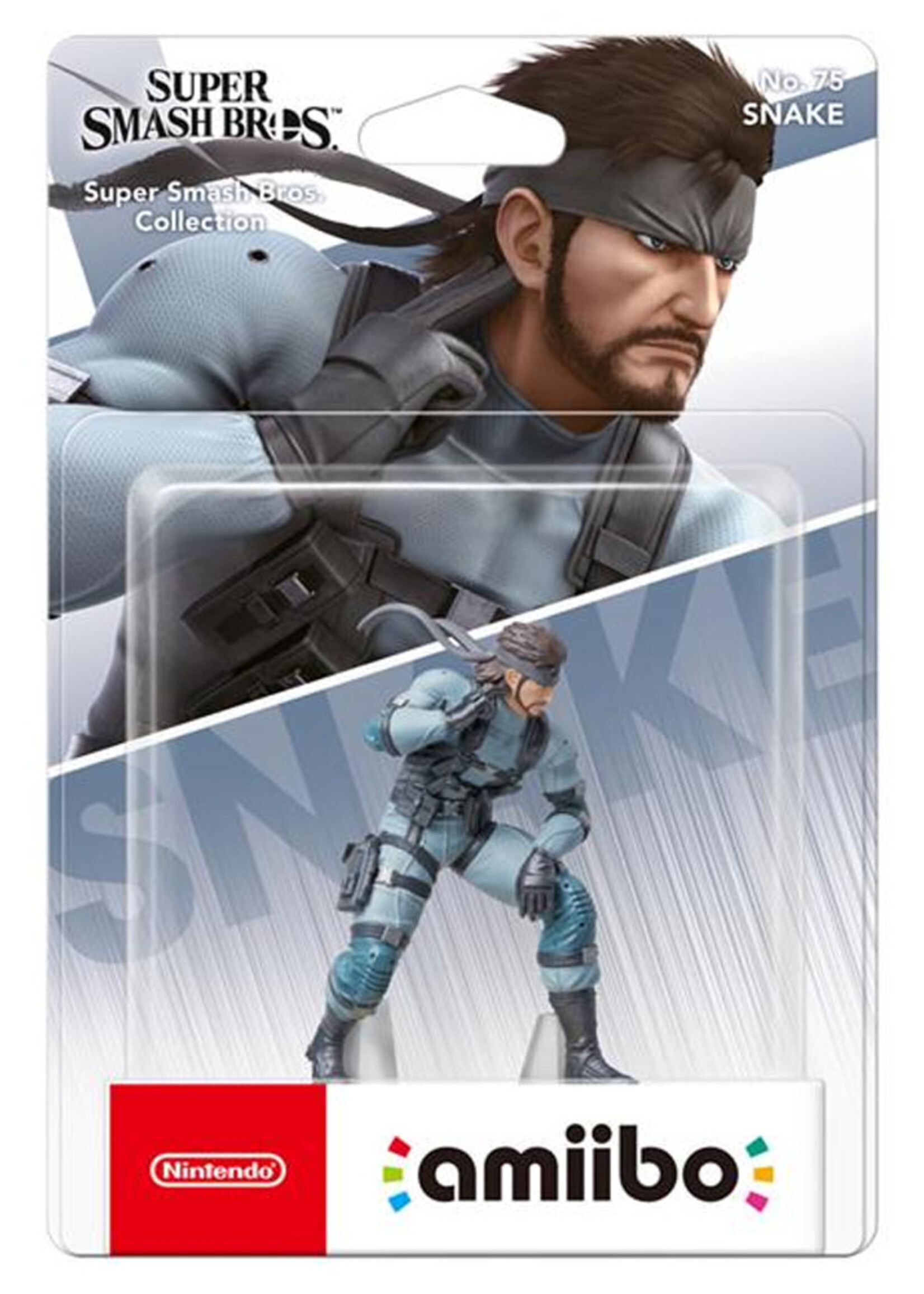 Amiibo Solid Snake No. 75