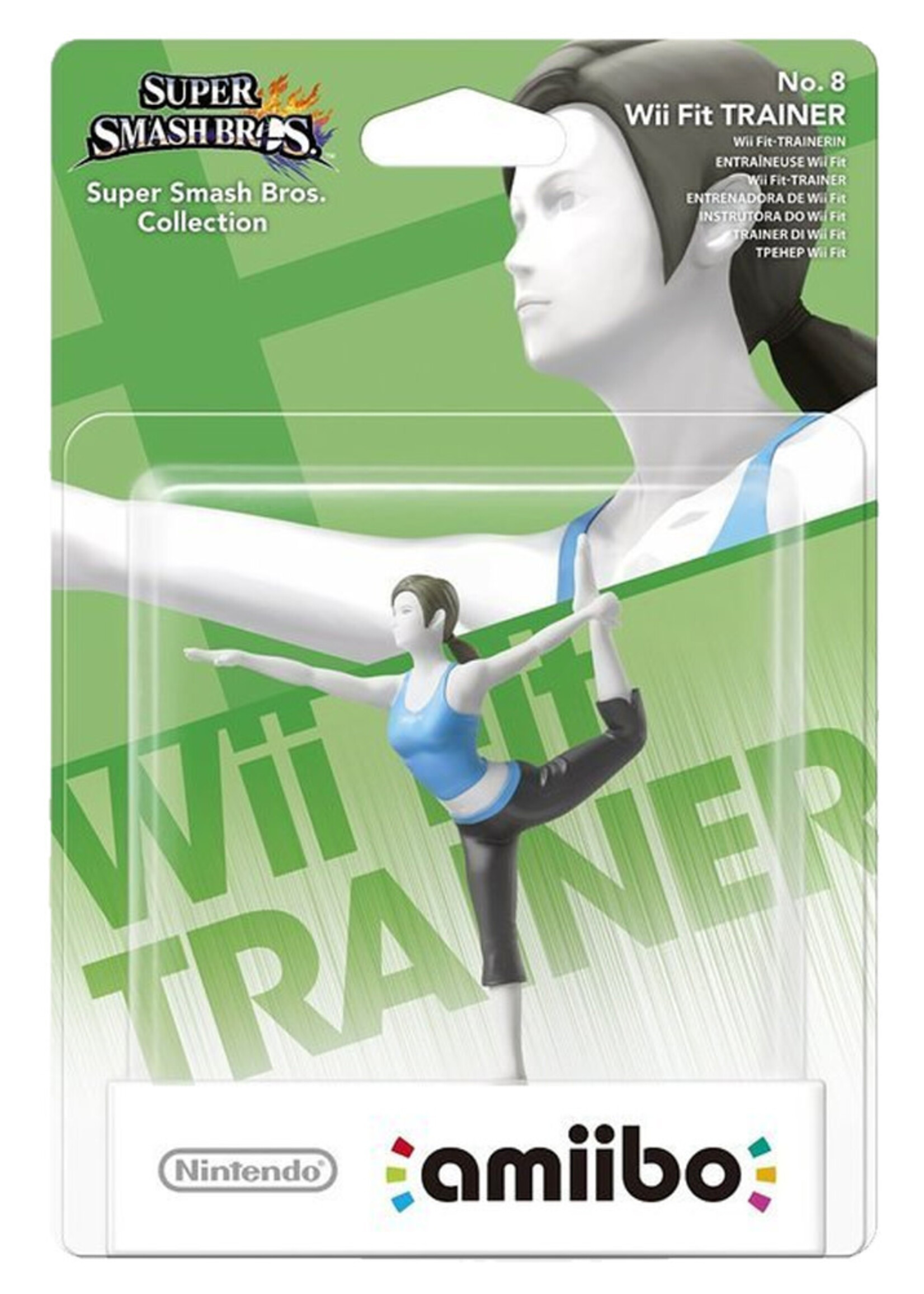 Amiibo Wii Fit Trainer No. 8