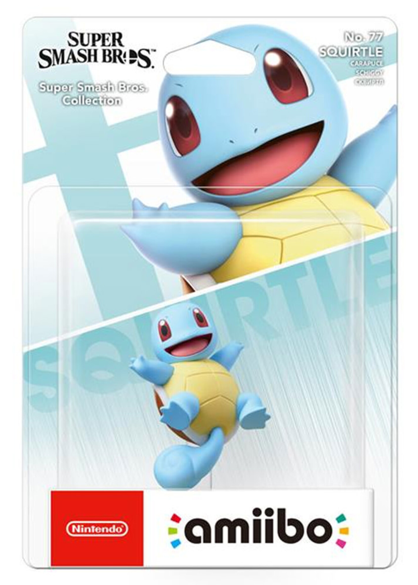Amiibo Squirtle No. 77