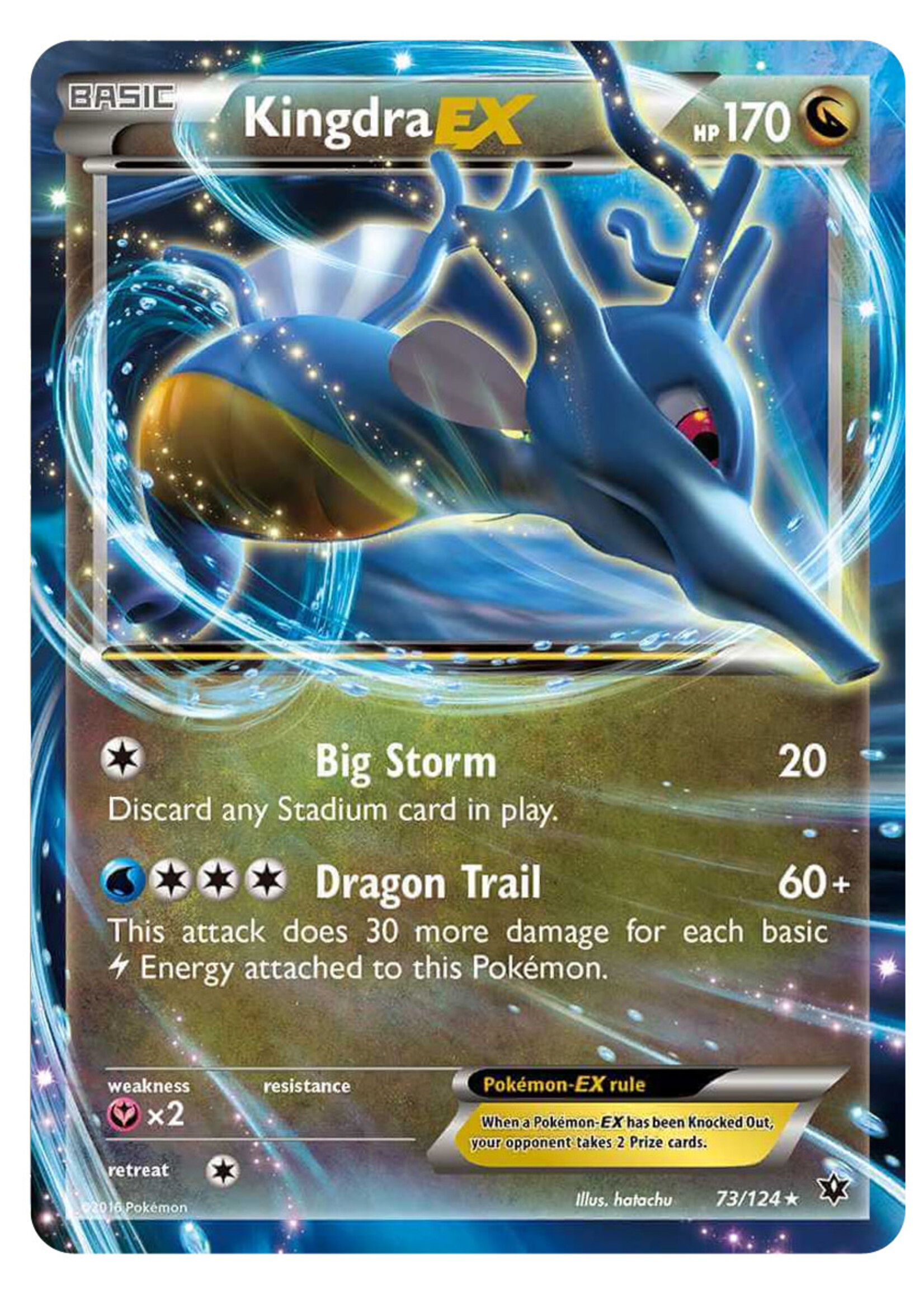 Kingdra EX 73 (FCO): light played