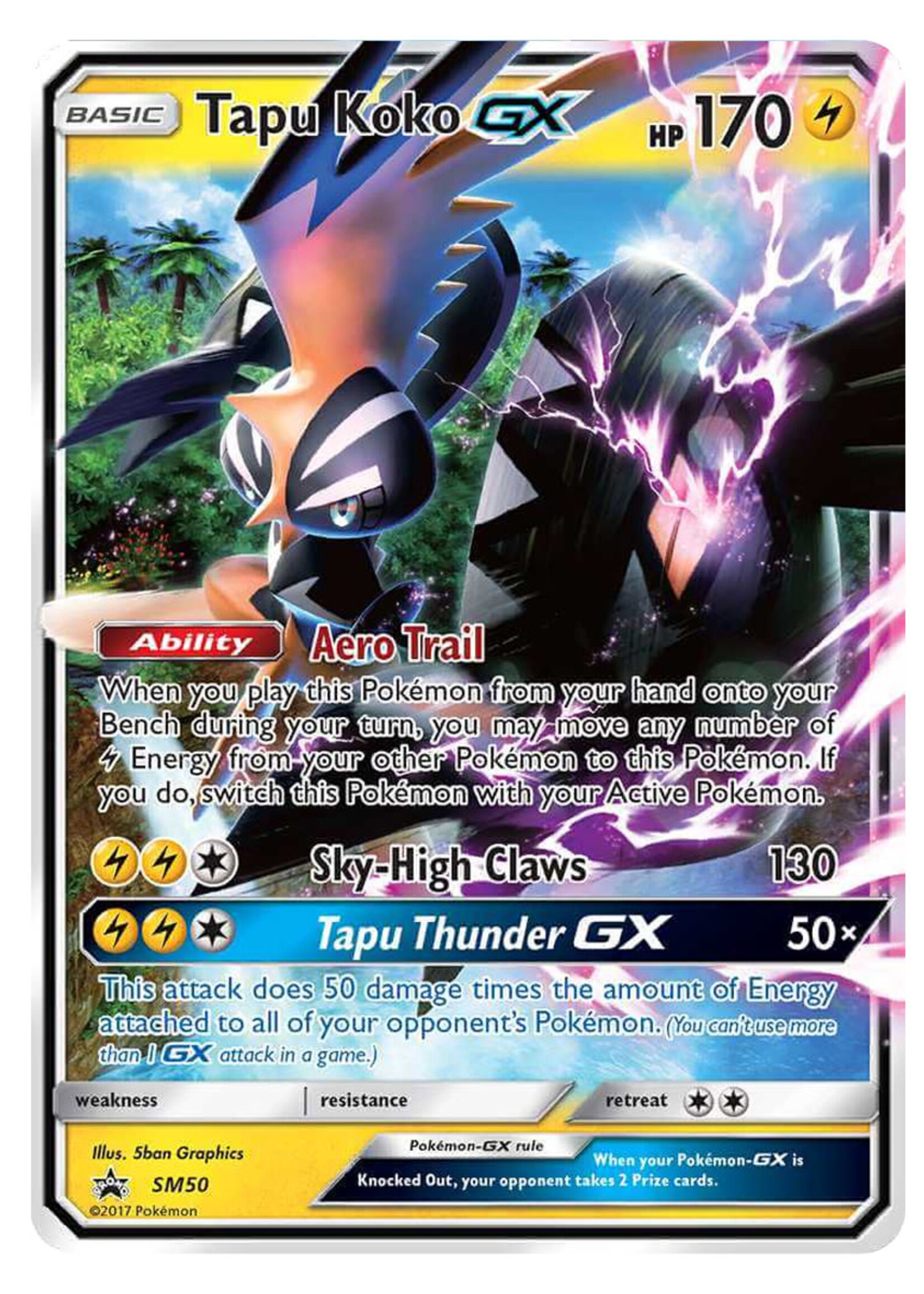 Tapu Koko GX 50 (SM): poor