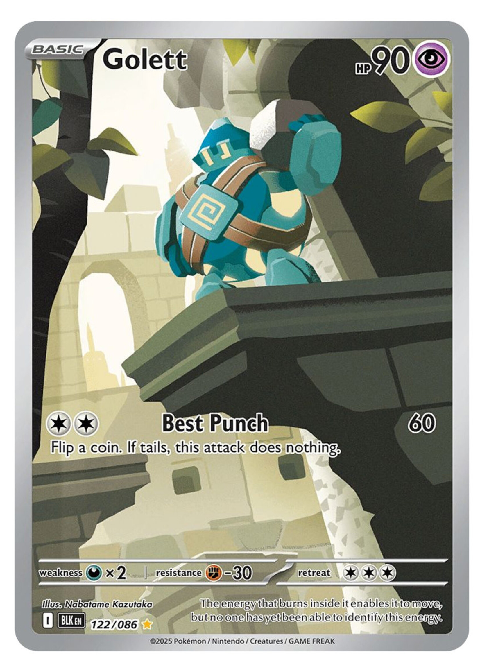 Golett 122 (BLK): near mint