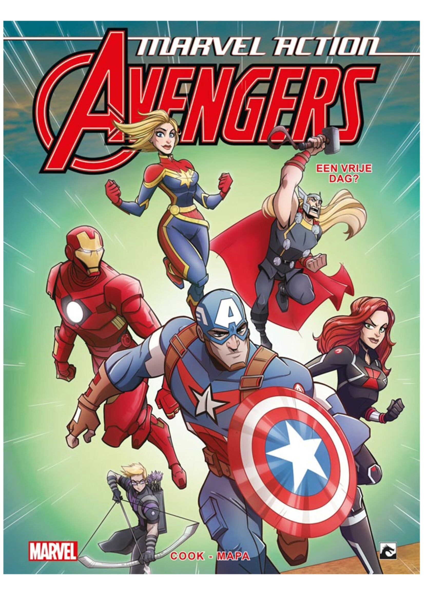 Avengers Marvel Action 5 Een vrije dag! Comic