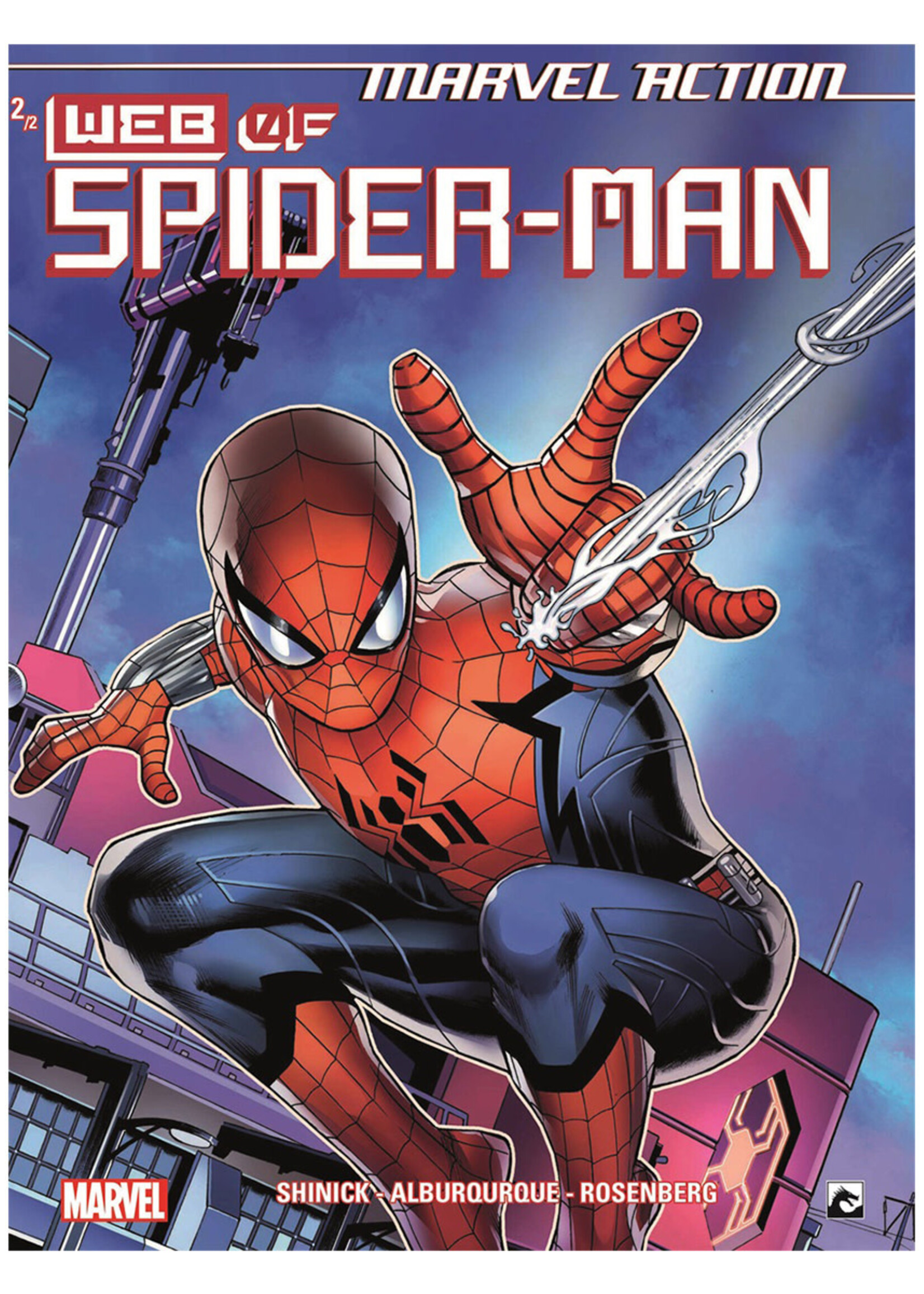 Spider-Man Marvel Action Web of 2 Comic