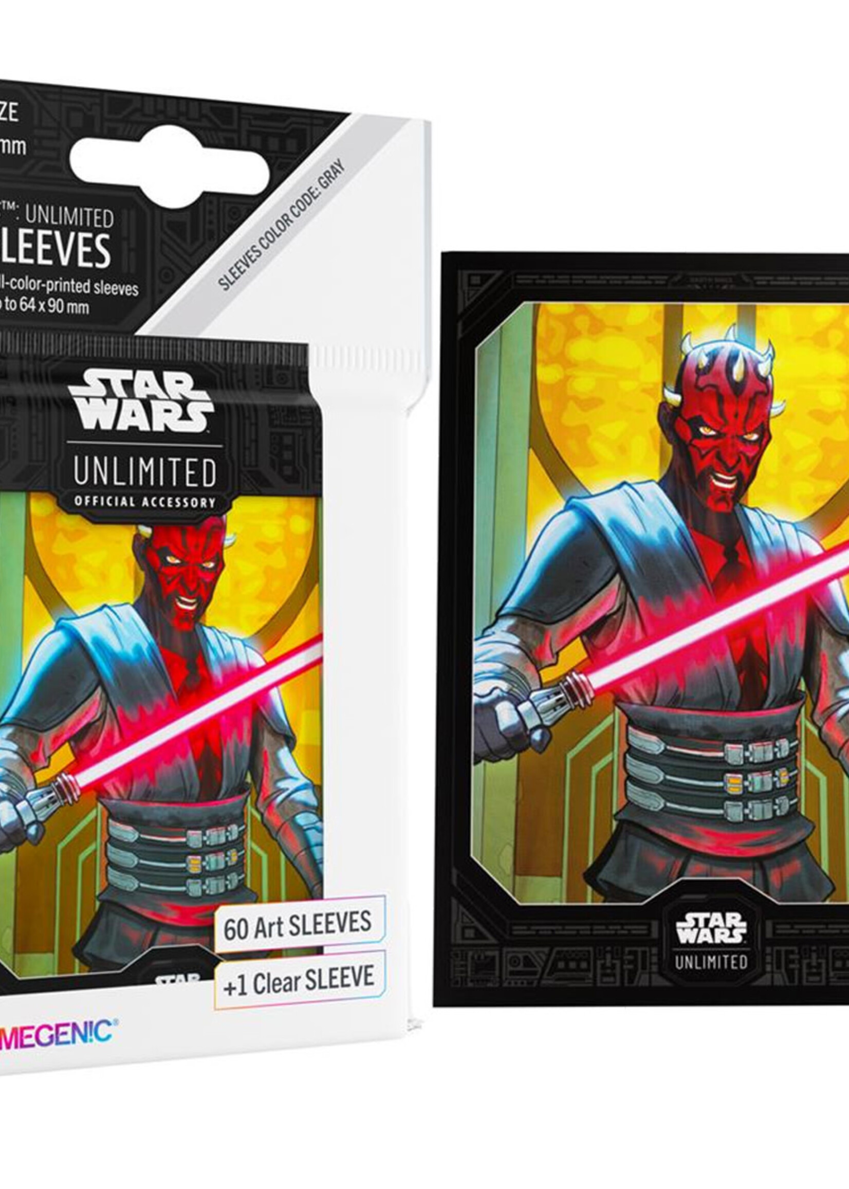 Star Wars Unlimited Art Sleeves Darth Maul (60CT)