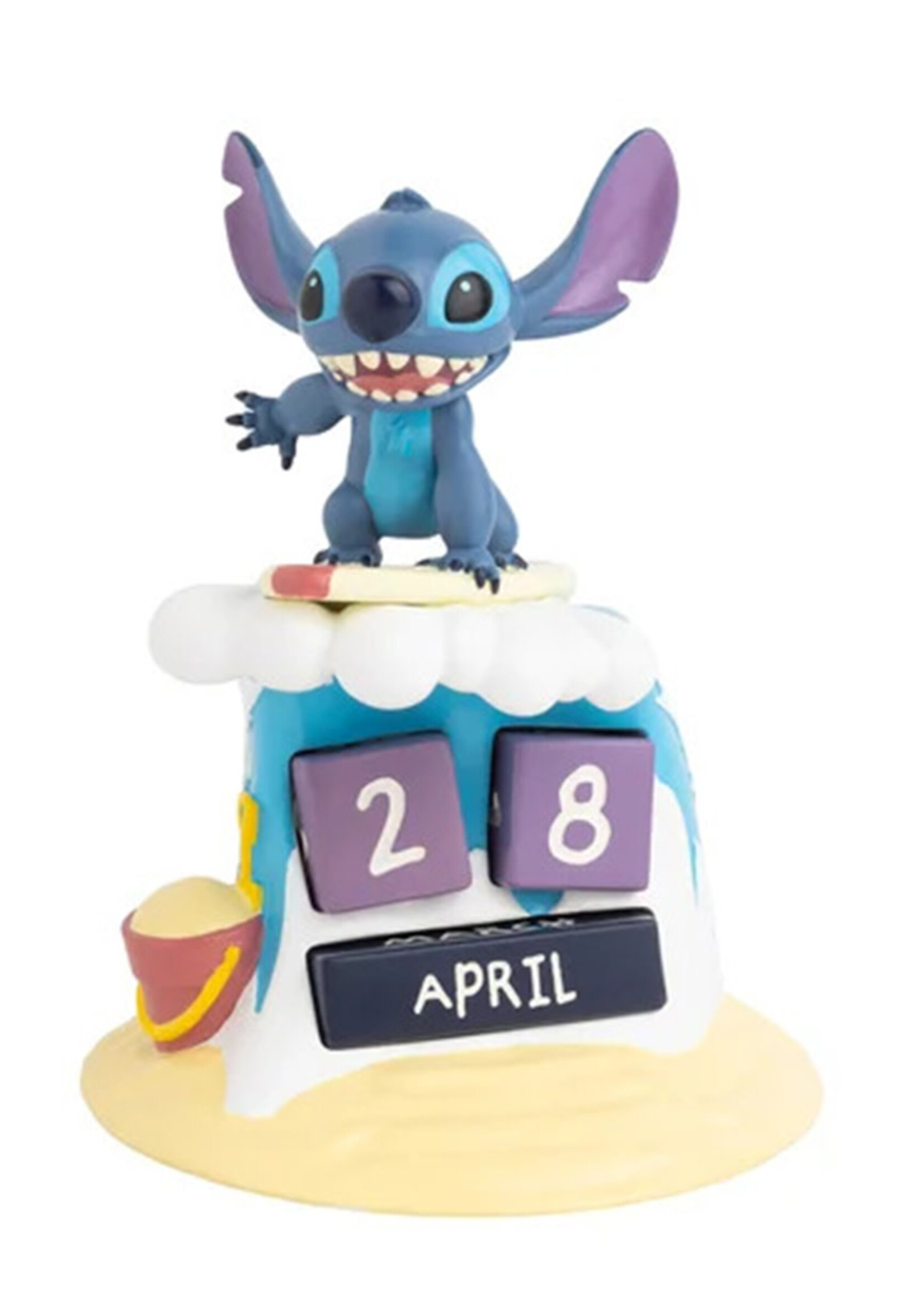 3D Perpetual Resin Calendar Stitch 11,8x11,8x15,5cm