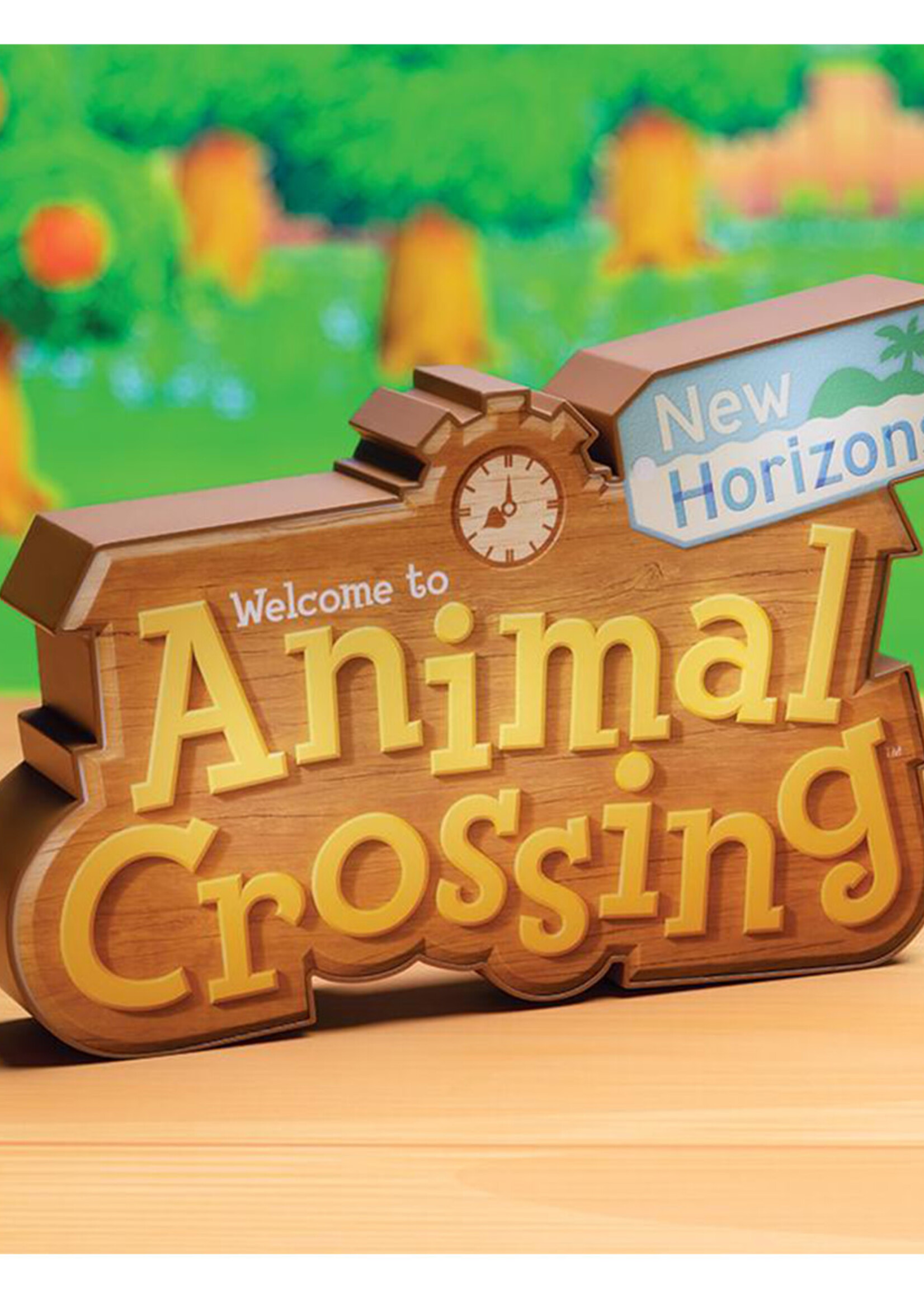 Animal Crossing Logo Lamp 15x31x7cm