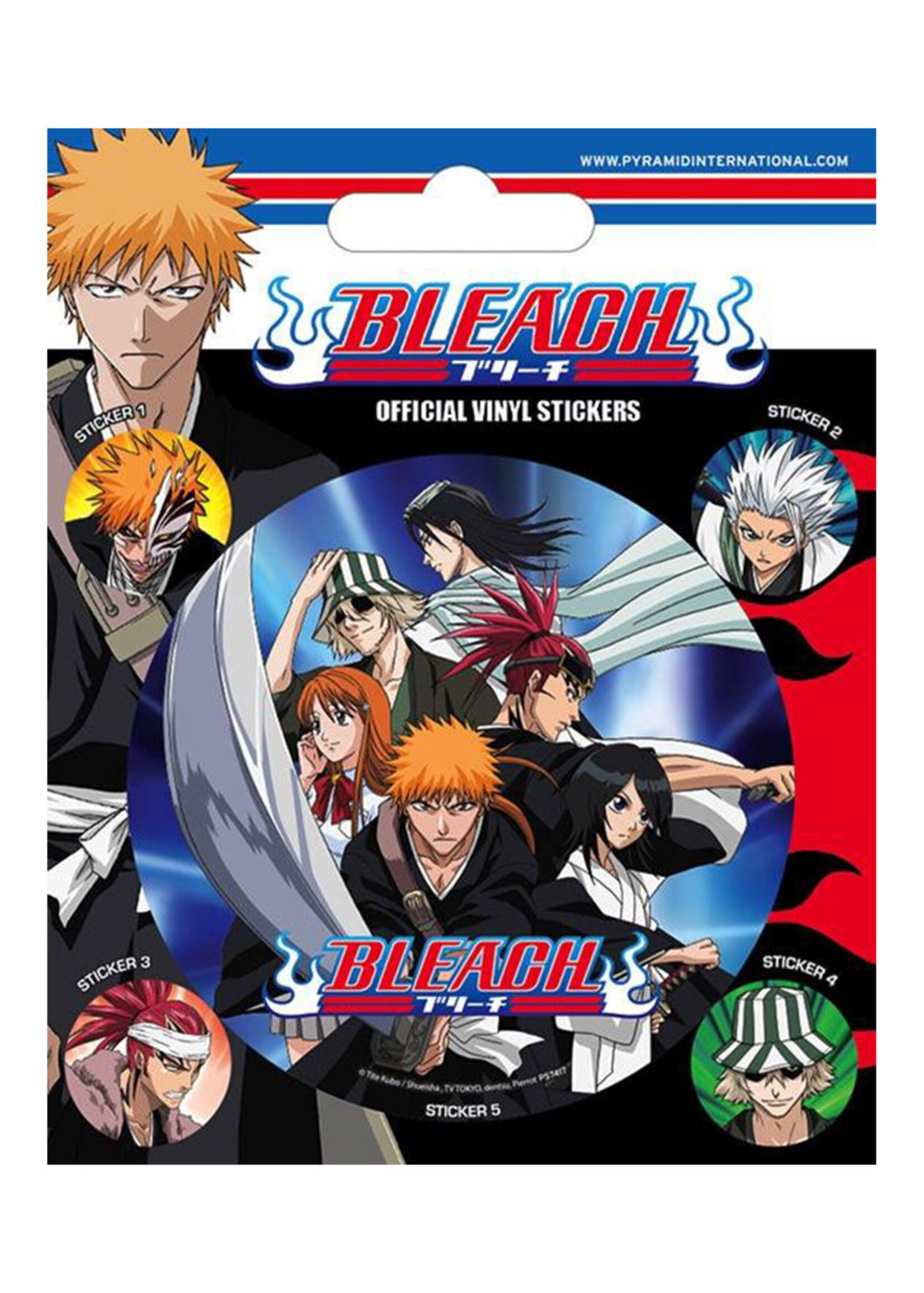 Bleach Characters Vinyl Stickers