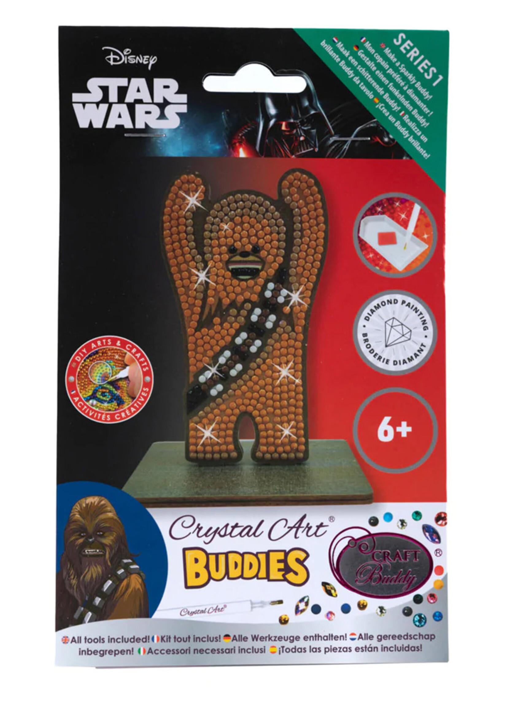 Crystal Art Figurine Star Wars  Chewbacca