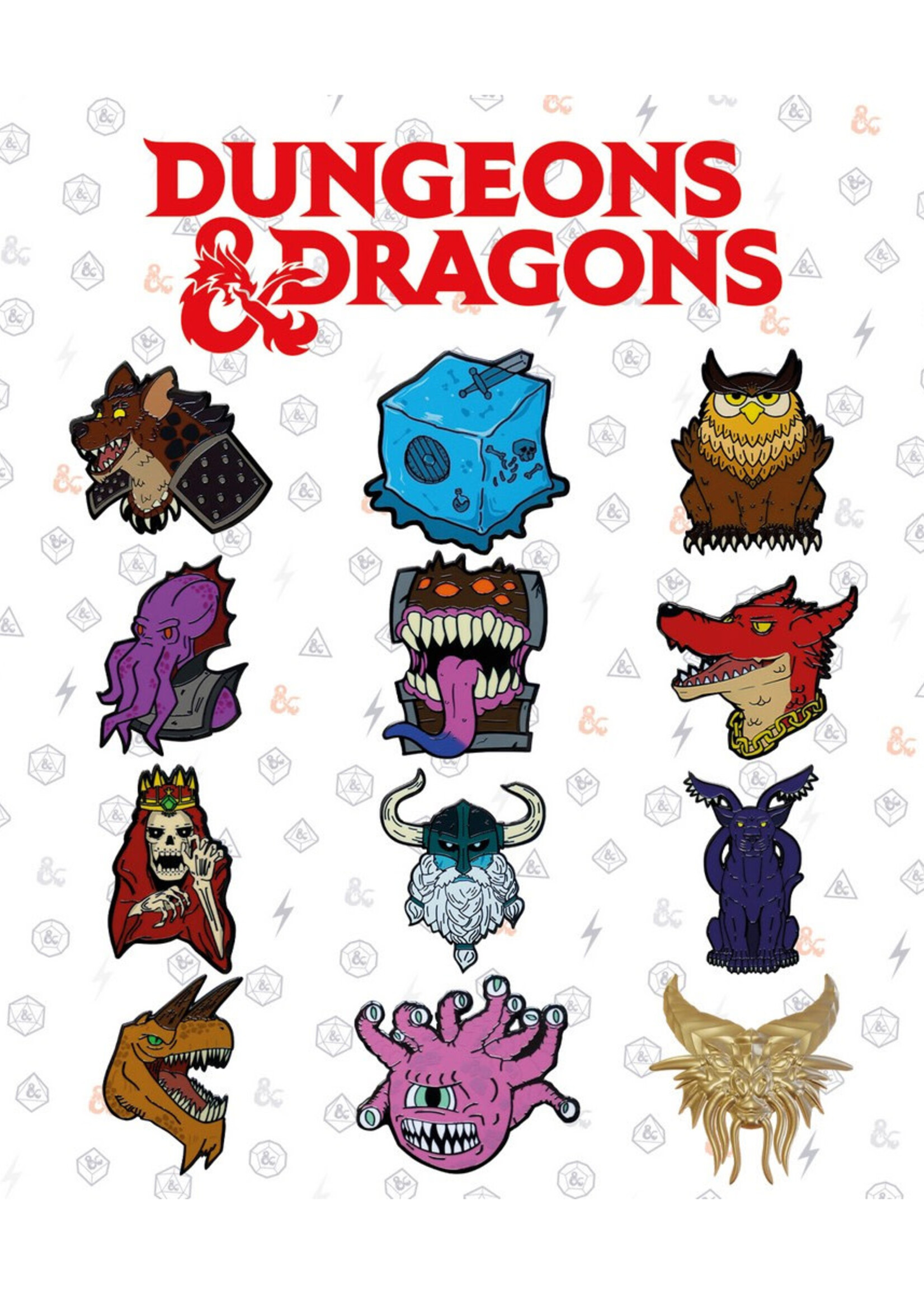 D&D 50th Anniversary Mystery Pin Badge Blind Box