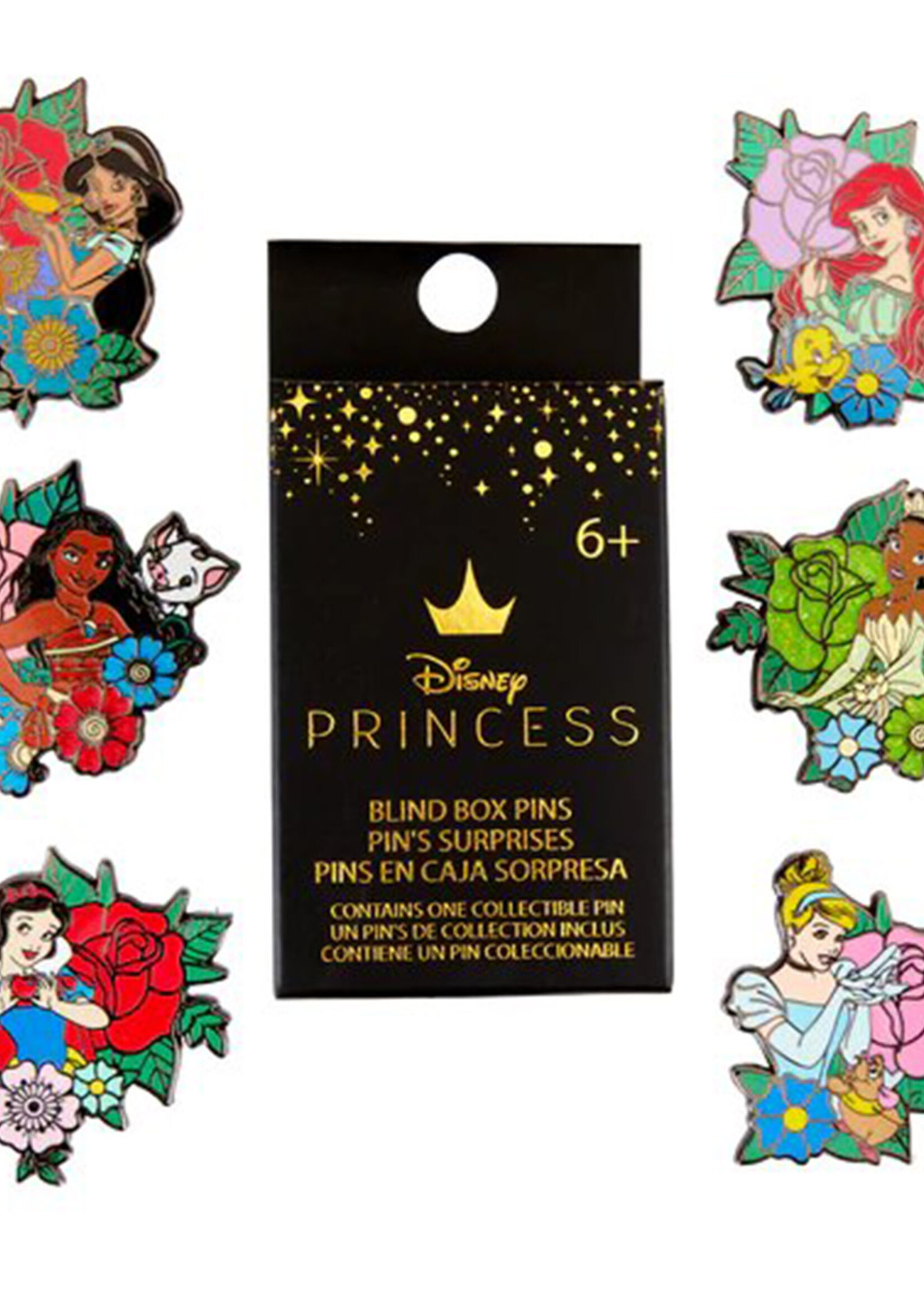 Disney Princess Tattoo Funko Blind Box Enamel Pins