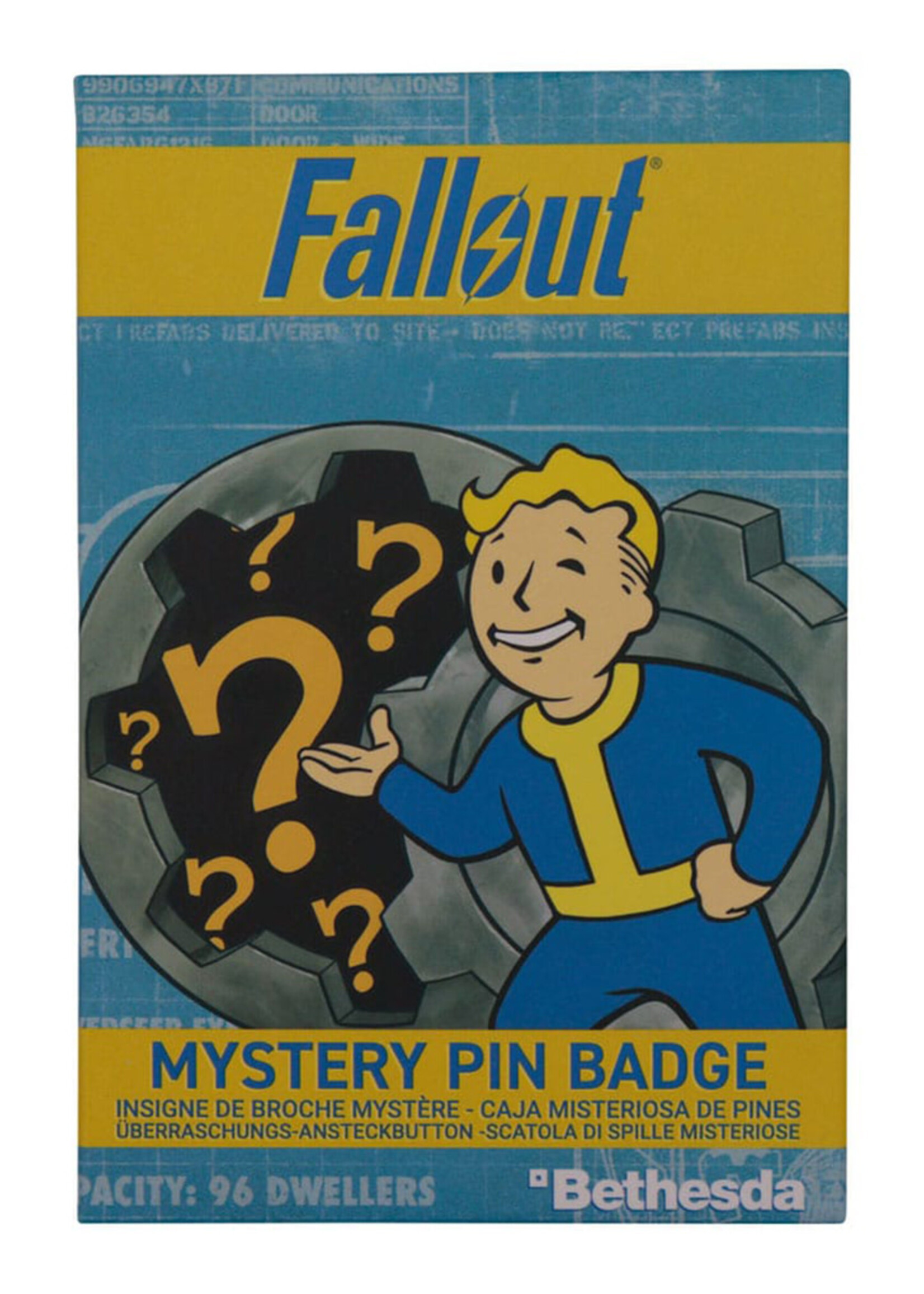 Fallout Pin Badge Mystery Pin