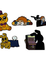 Five Nights At Freddy's Enamel  Pins Set Into The Pit 3cm