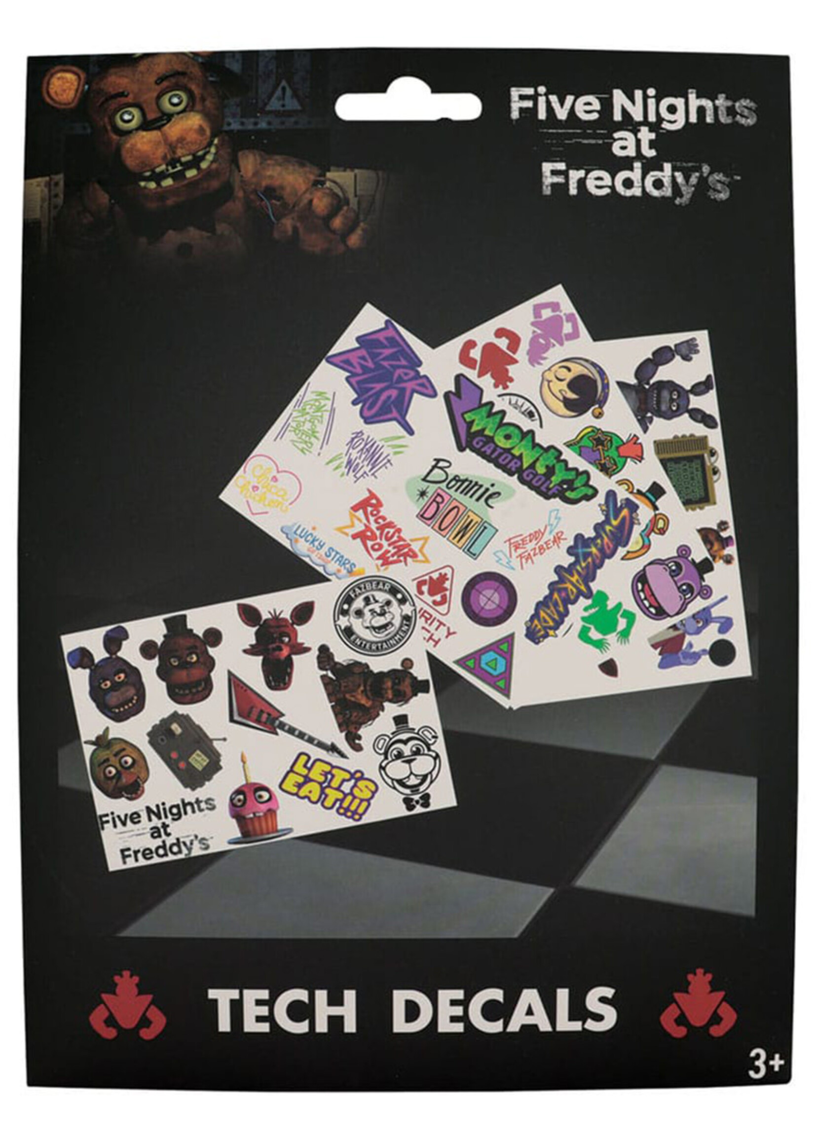 Five Nights At Freddy´s Tech  Sticker Pack