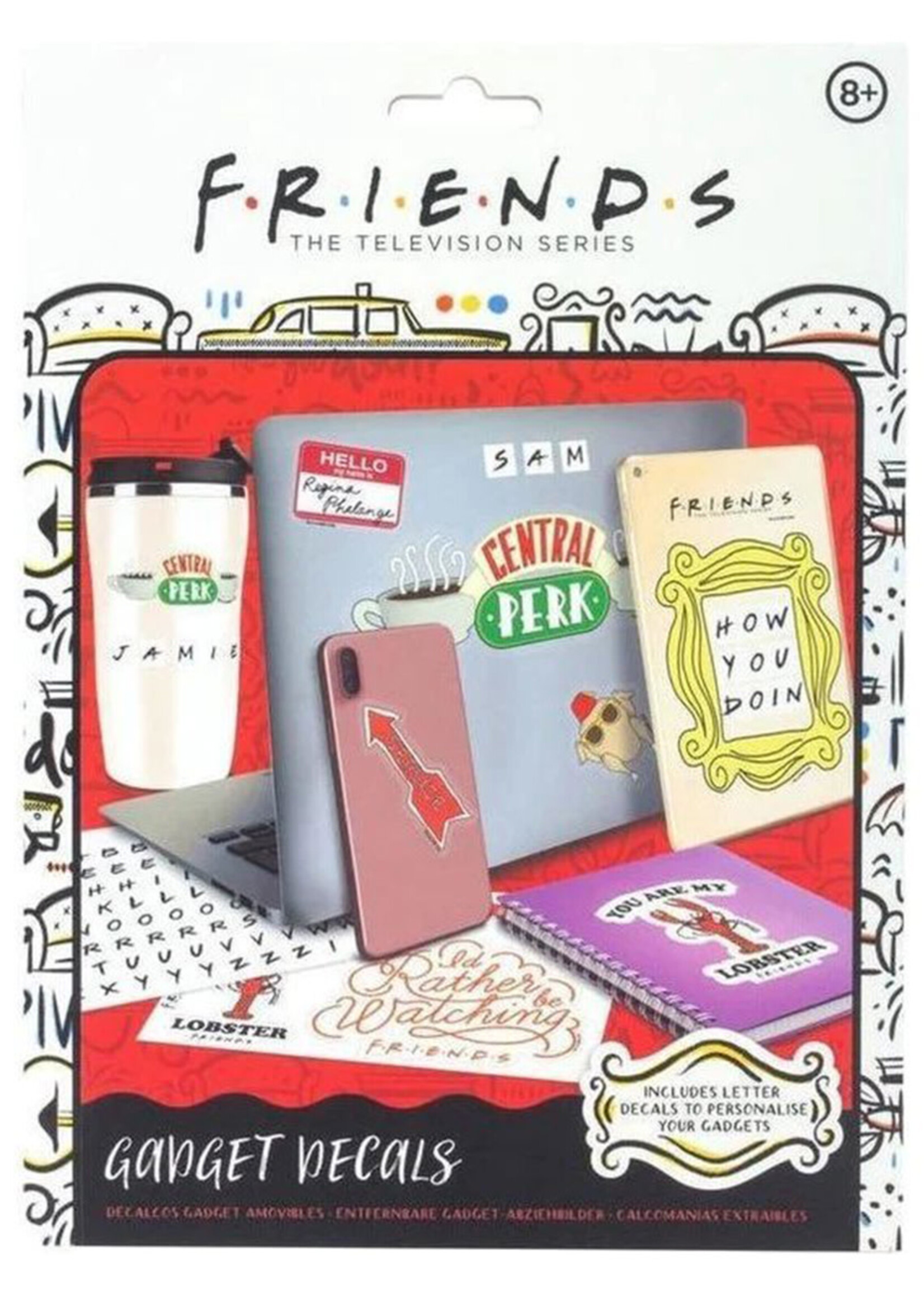 Friends Gadget Decals