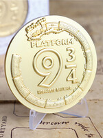 Harry Potter Platform 9 3/4  Plated Medallion Collector