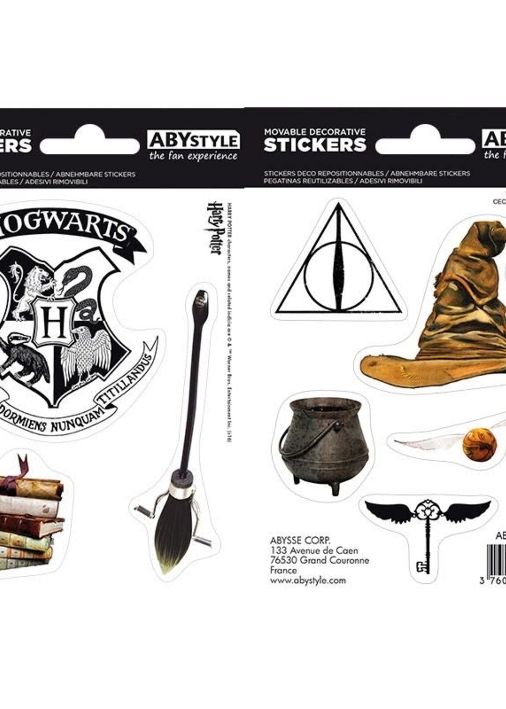 Harry Potter Sticker Sheets Magical Objects 16x11cm