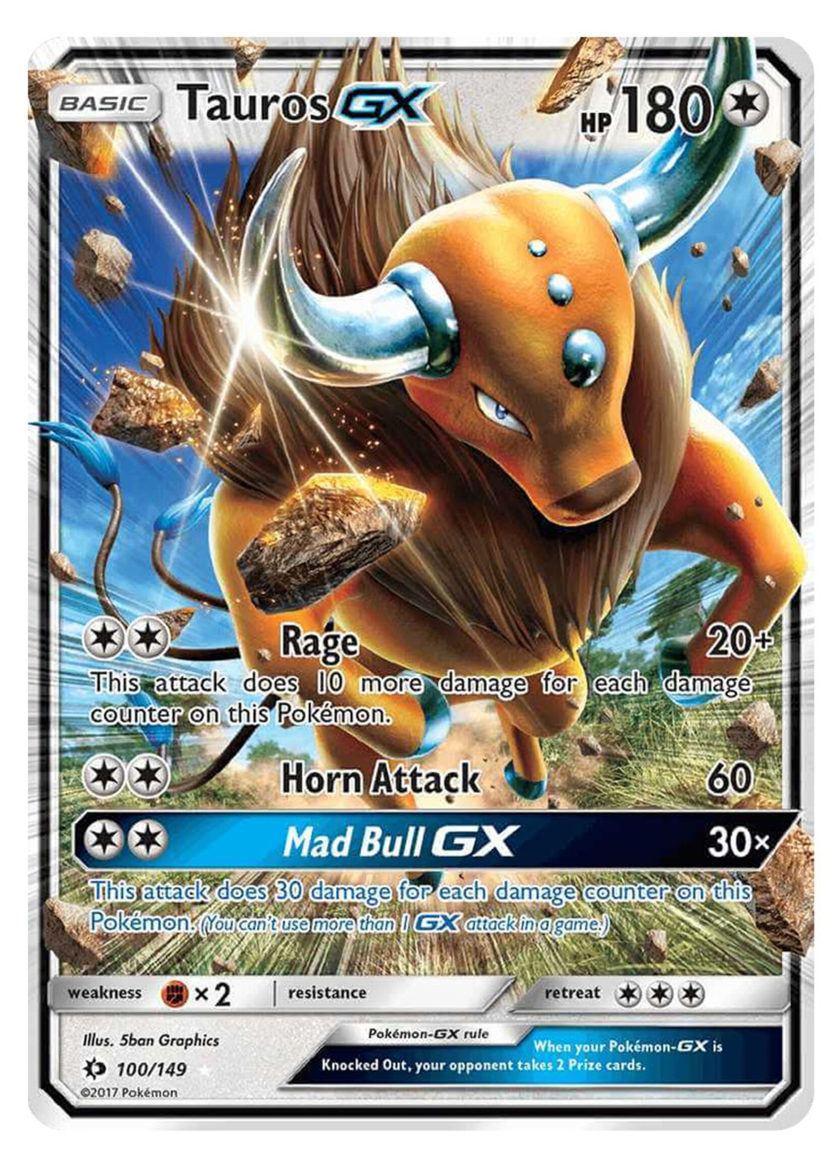 Tauros GX 100 (SUM): light played