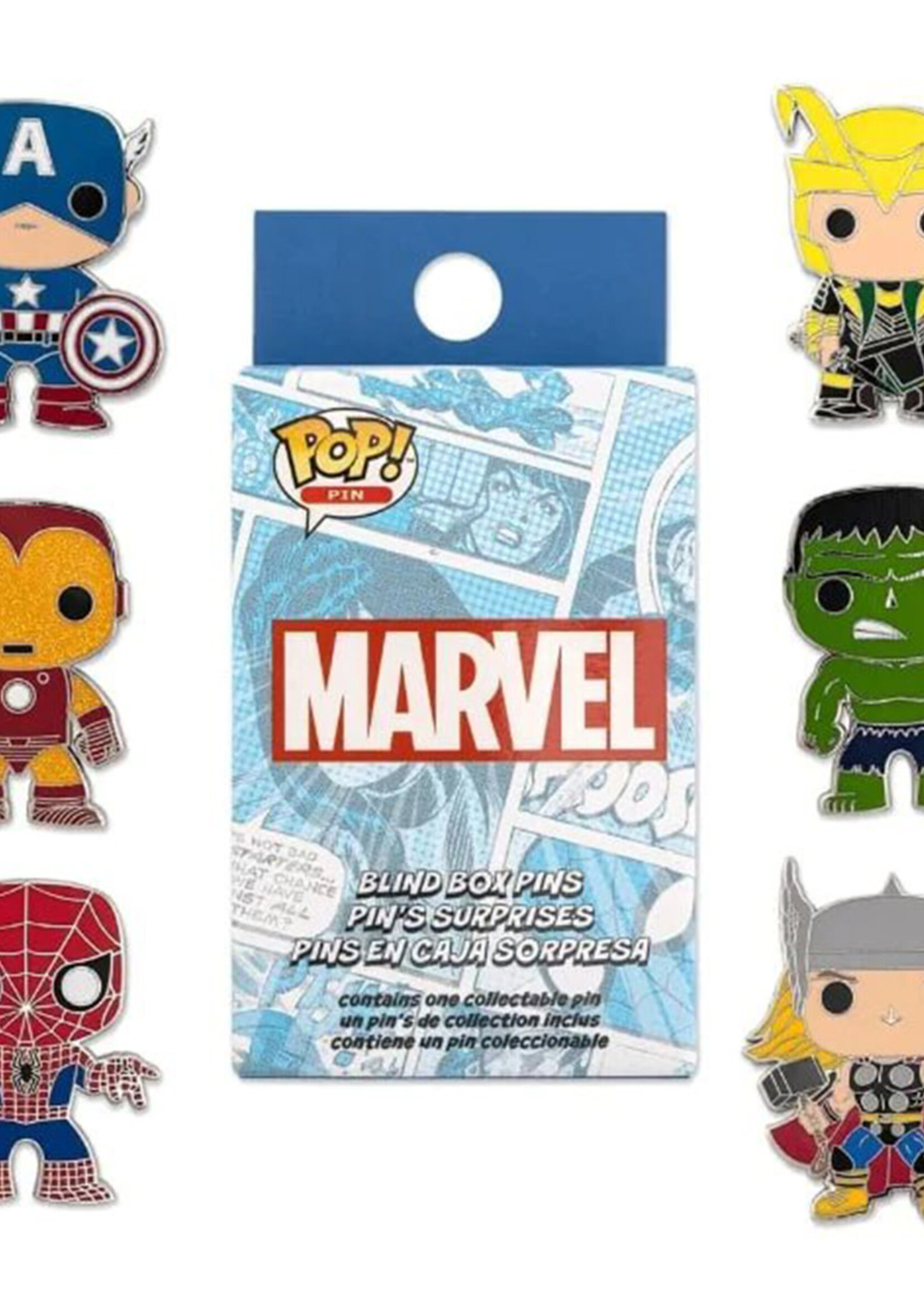 Marvel Funko Blind Box Enamel Pins Classic