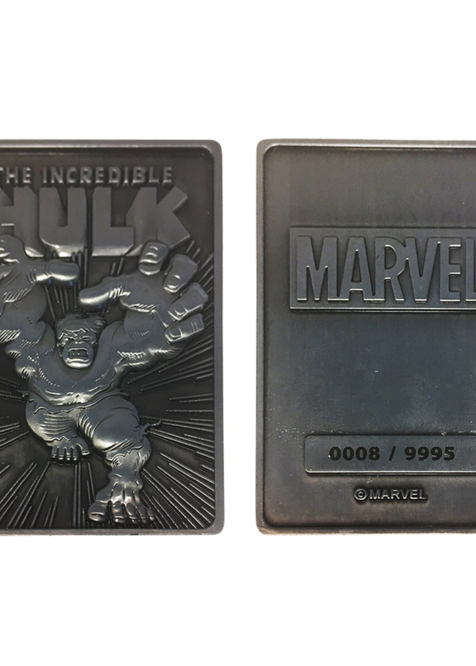Marvel The Hulk Metal Card  Collector