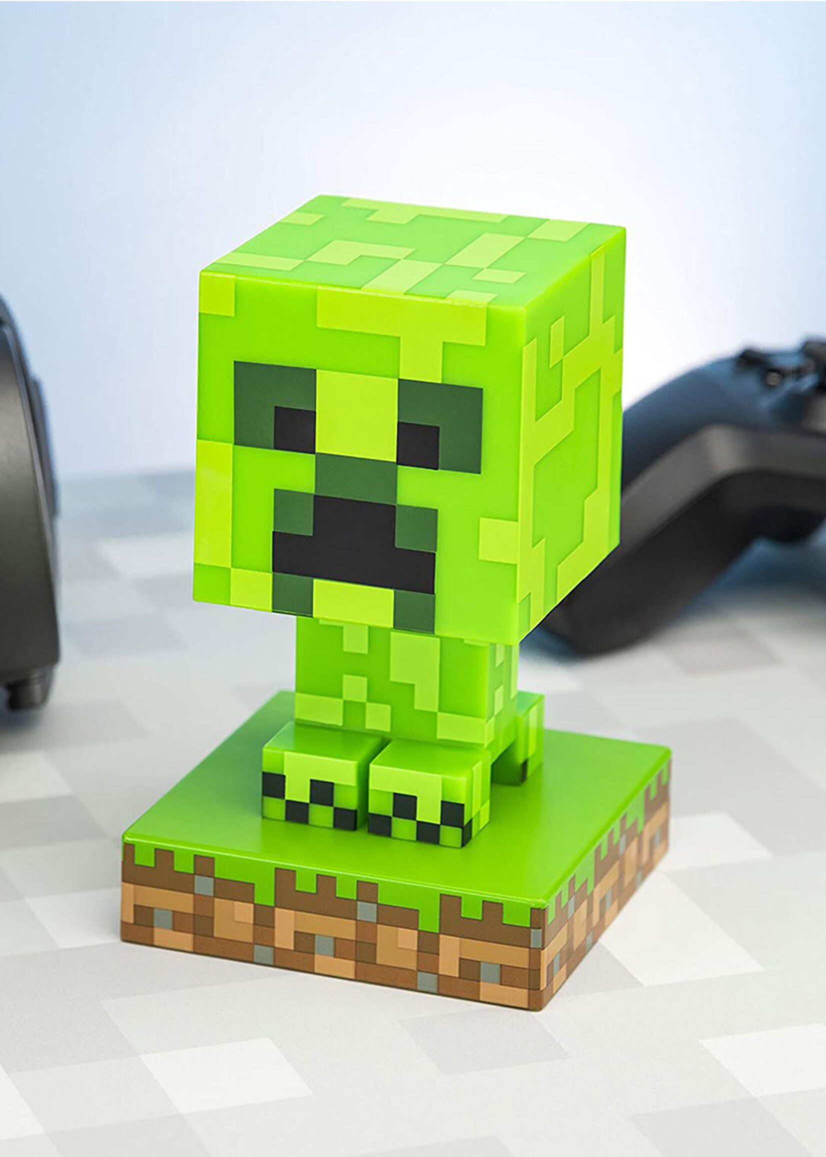 Minecraft Creeper 3D Icon Light Lamp