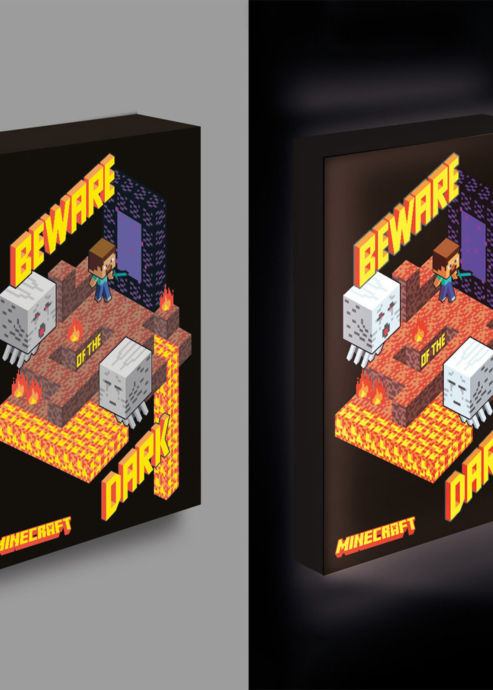 Minecraft Light Canvas 40X30Cm