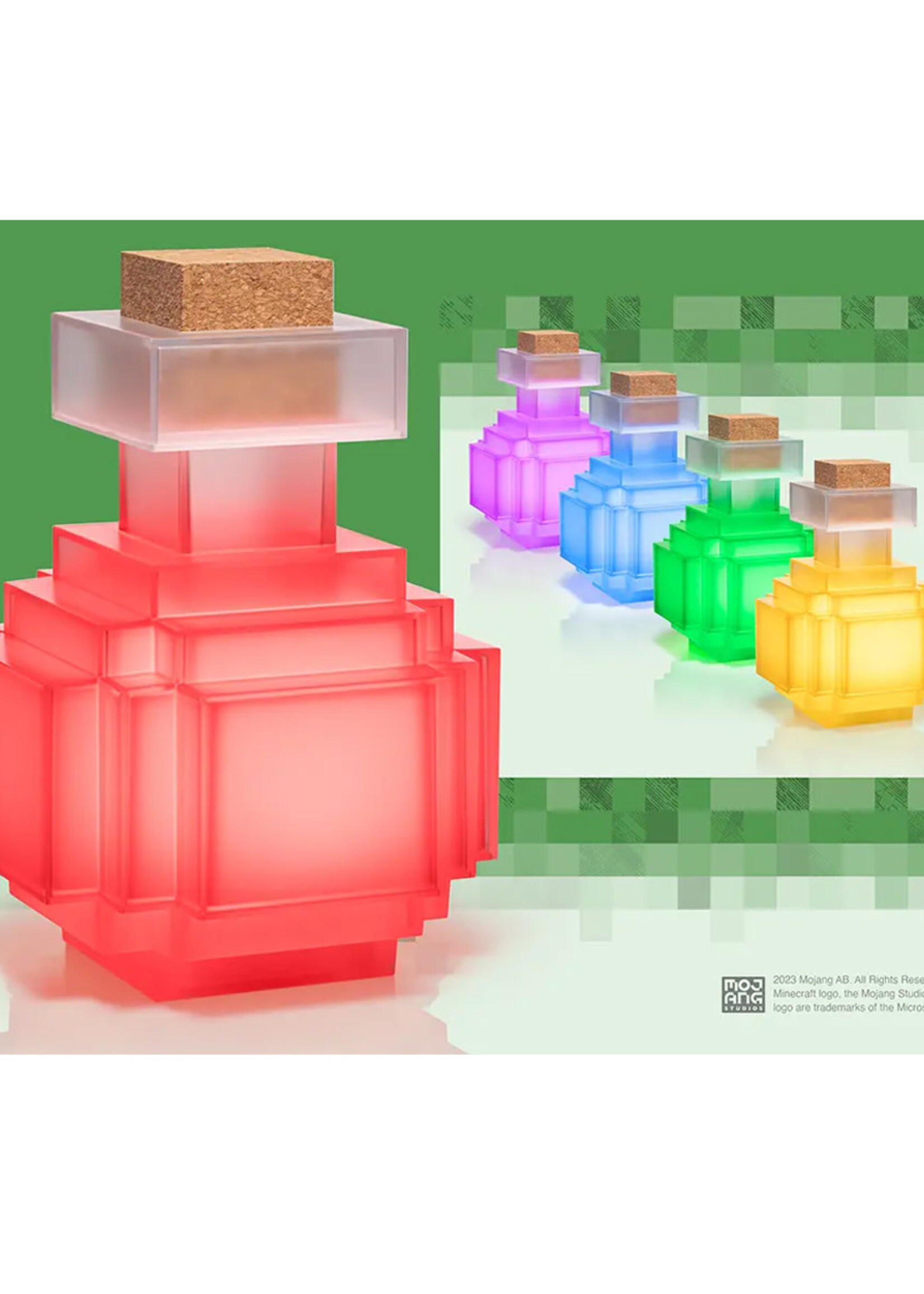 Minecraft Luminous Potion Collector Replica 16cm