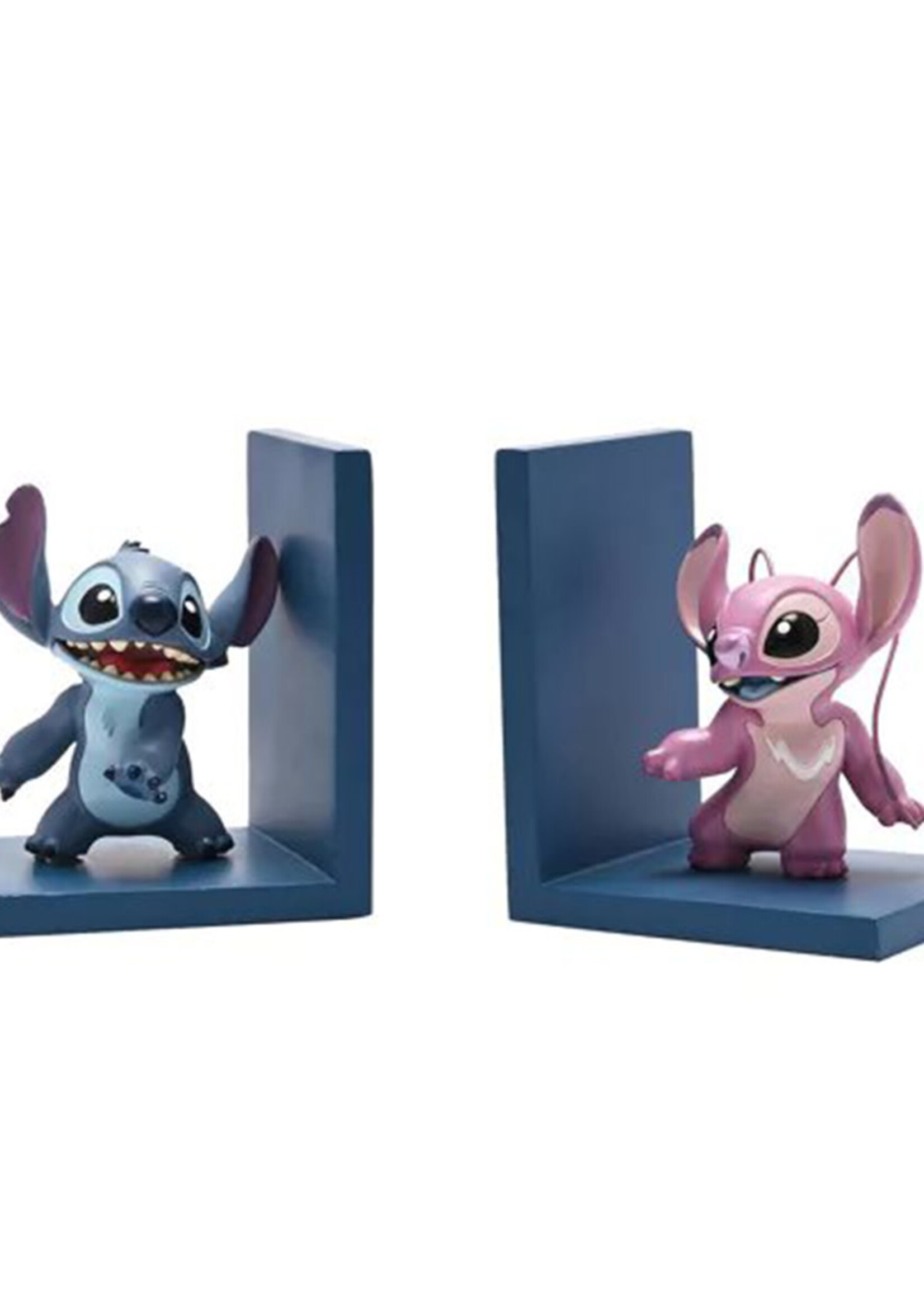 Stitch & Angel 3D Bookends