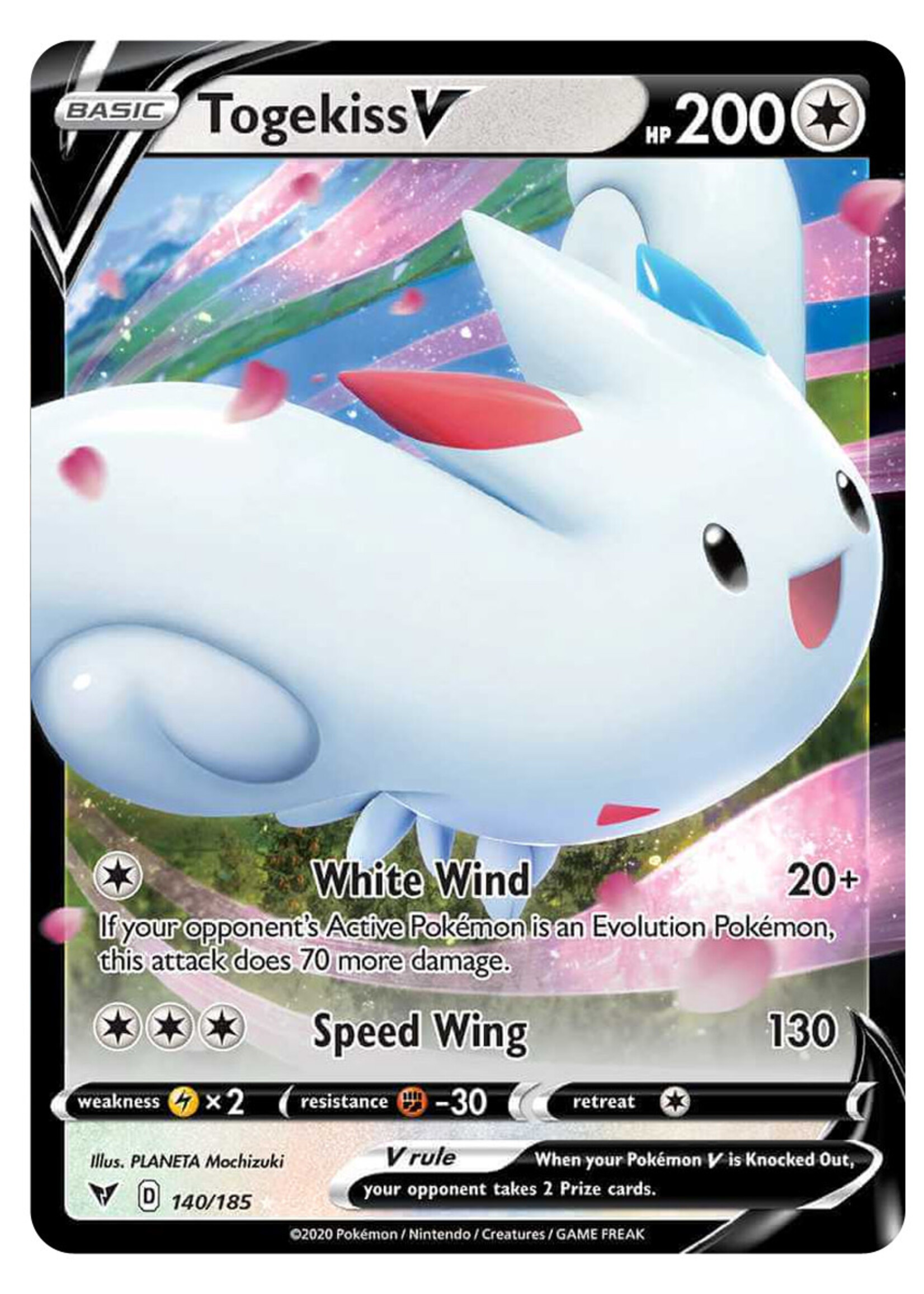 Togekiss V 140 (VIV): excellent