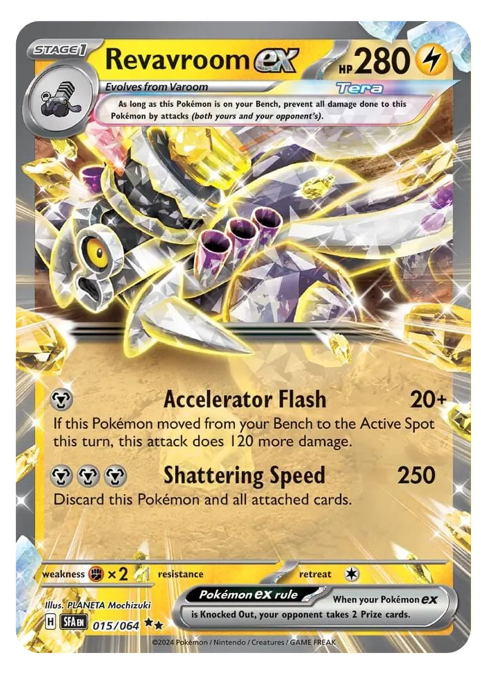 Revavroom Ex 15 (SFA): near mint