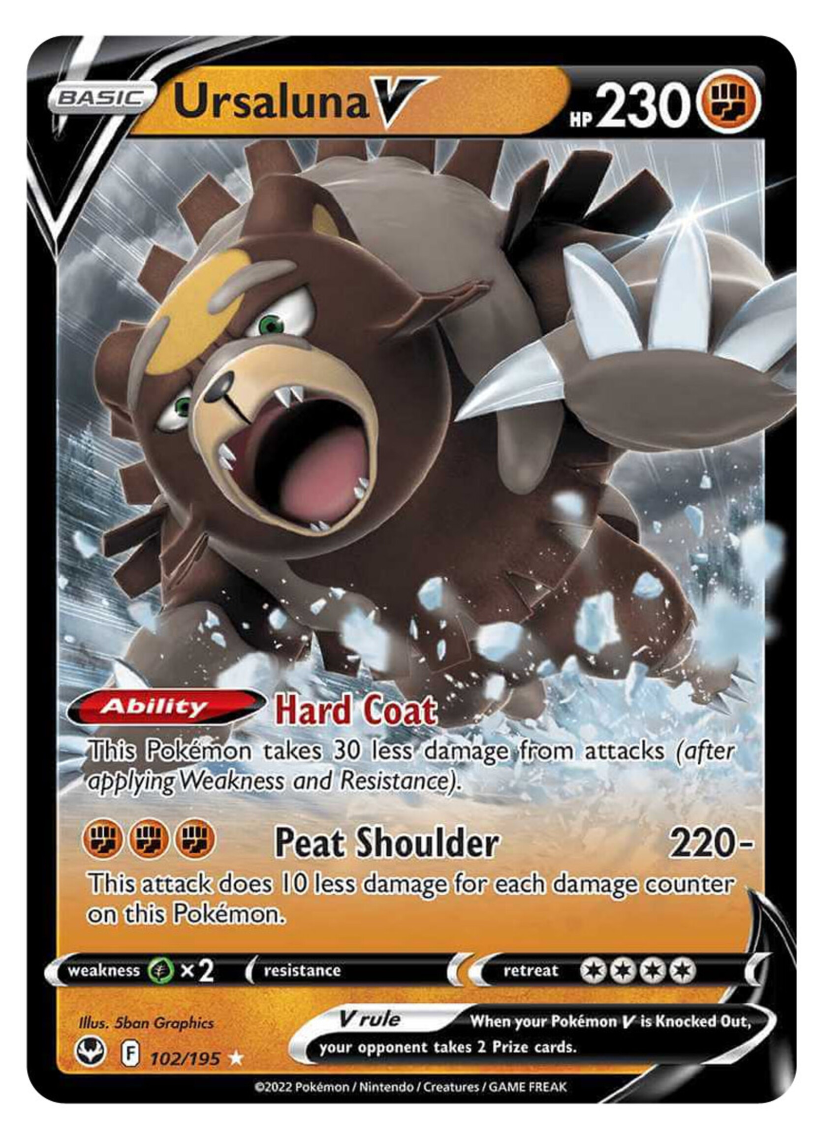 Ursaluna V 102 (SIT): near mint