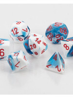 Dice Set Gemini Astral Blue White Red