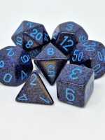 Dice Set Speckled Cobalt