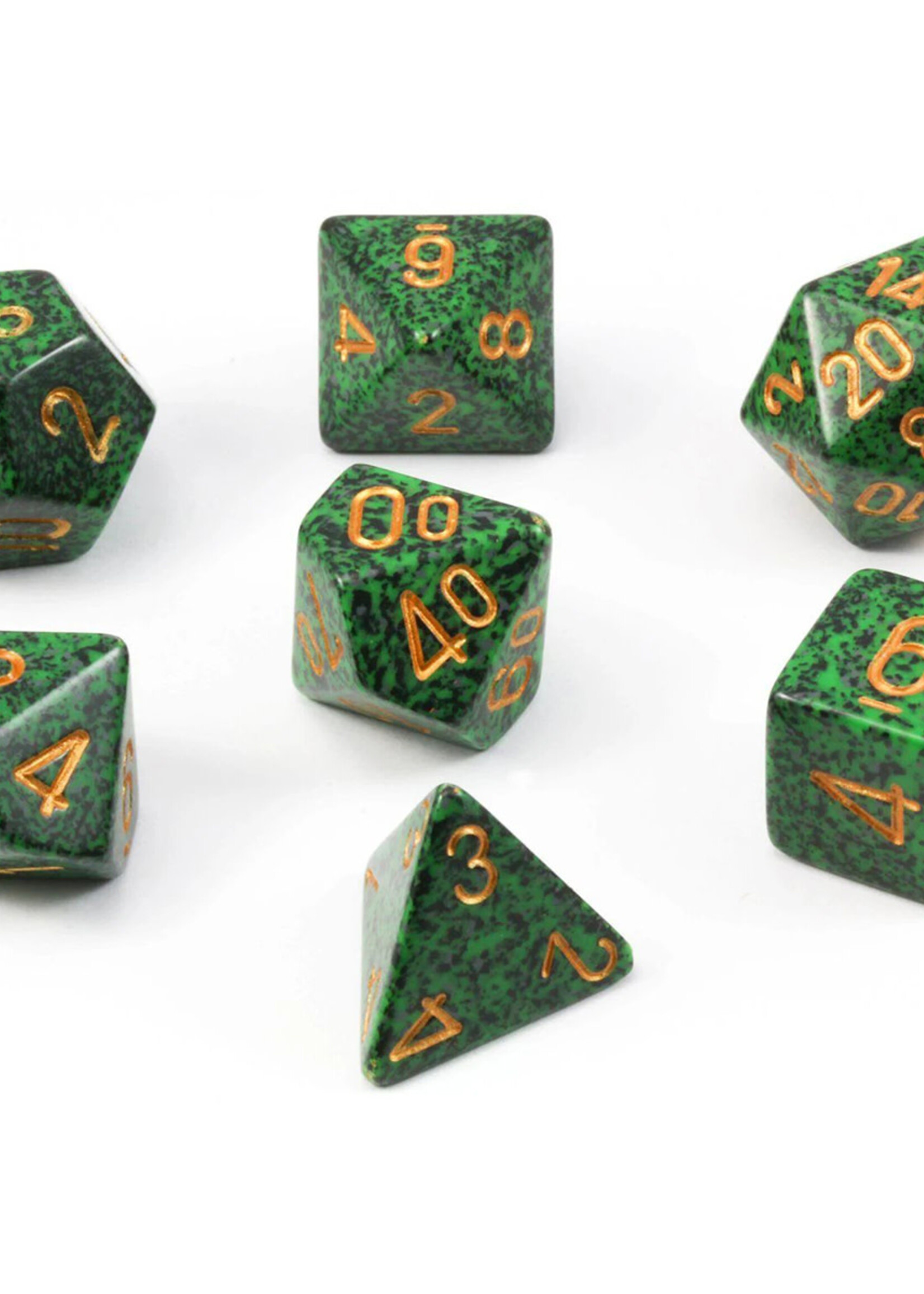 Dice Set Speckled Gold Recon