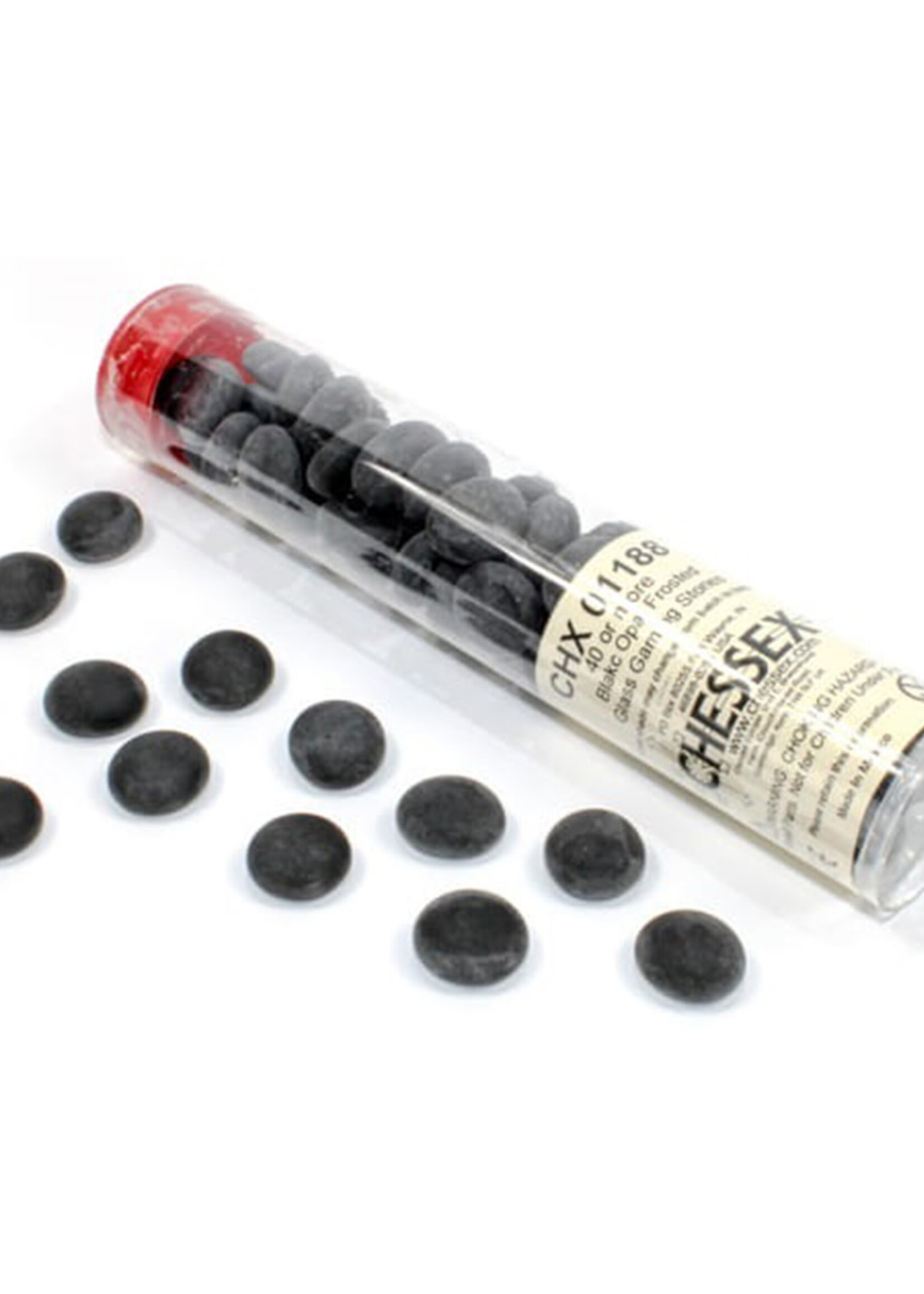 Gaming Stones Black Frosted Crystal Stones