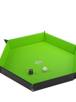 Magnetic Dice Tray Hexagonal Black Green
