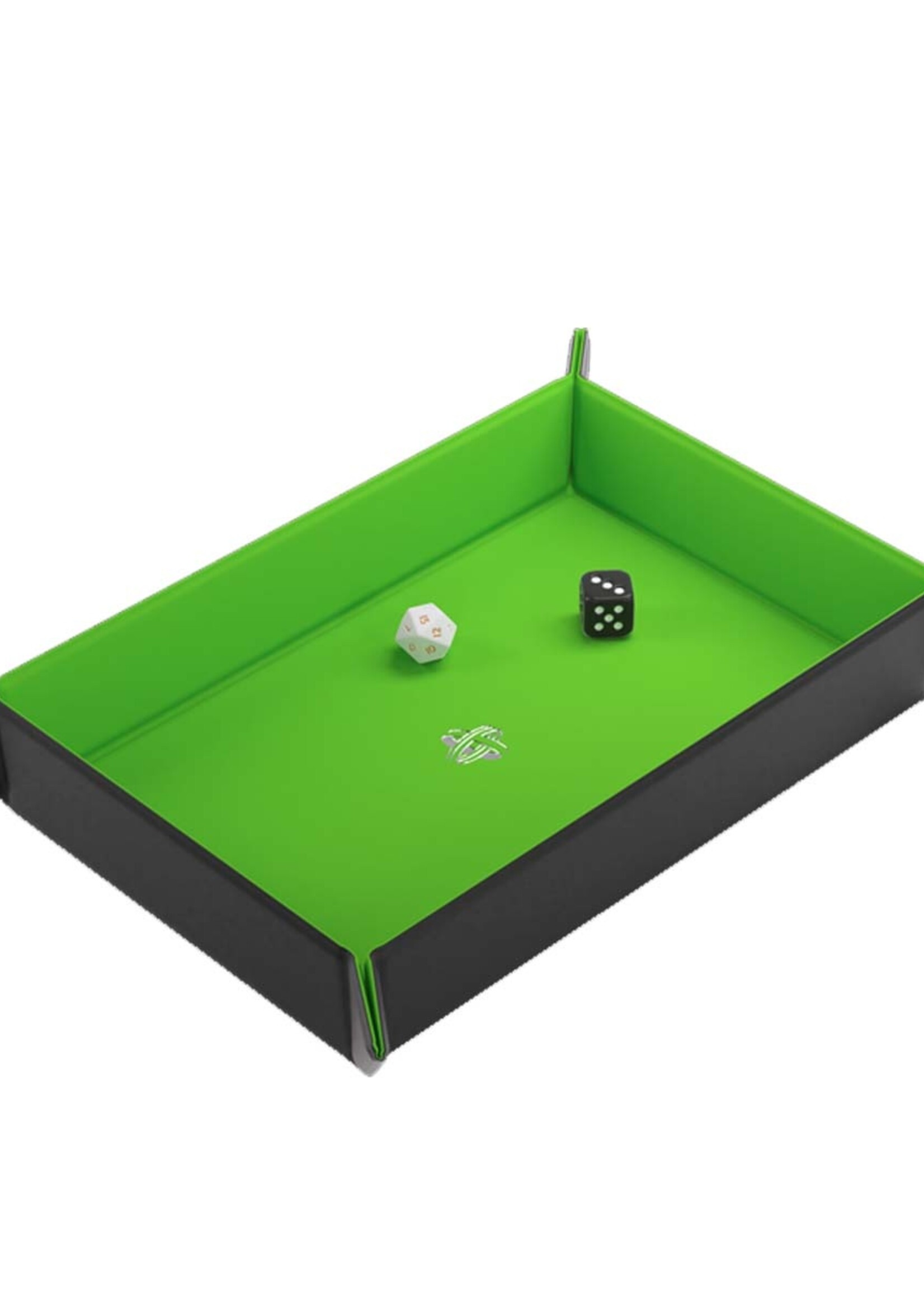 Magnetic Dice Tray Rectangular Black Green
