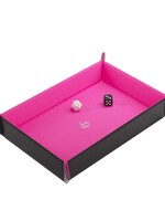 Magnetic Dice Tray Rectangular Black Pink